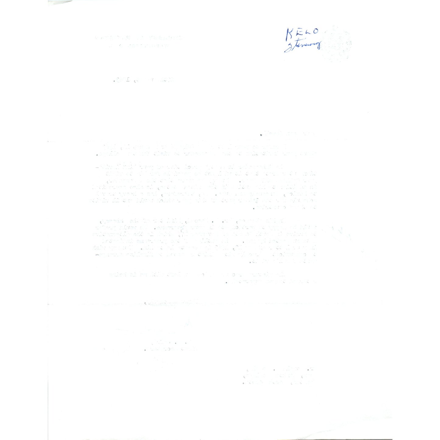 Copied - Embassy of Pakistan Official Letterhead Memo M. Masood 1963 B9