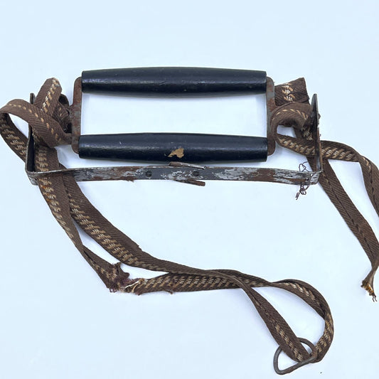 1880s Antique Victorian School Book Strap Carrier Holder SD8