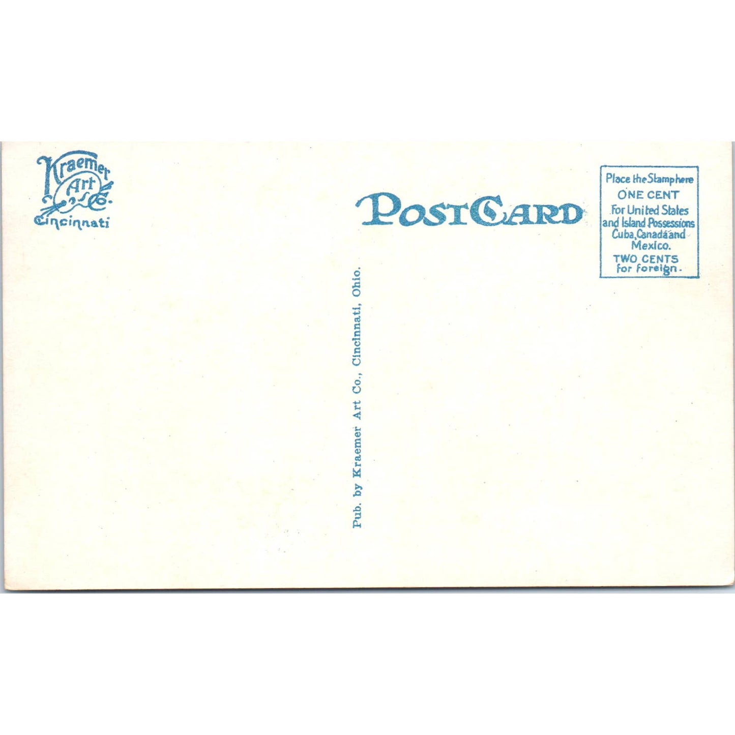 Vintage Postcard City Hall, Cincinnati Ohio TD9