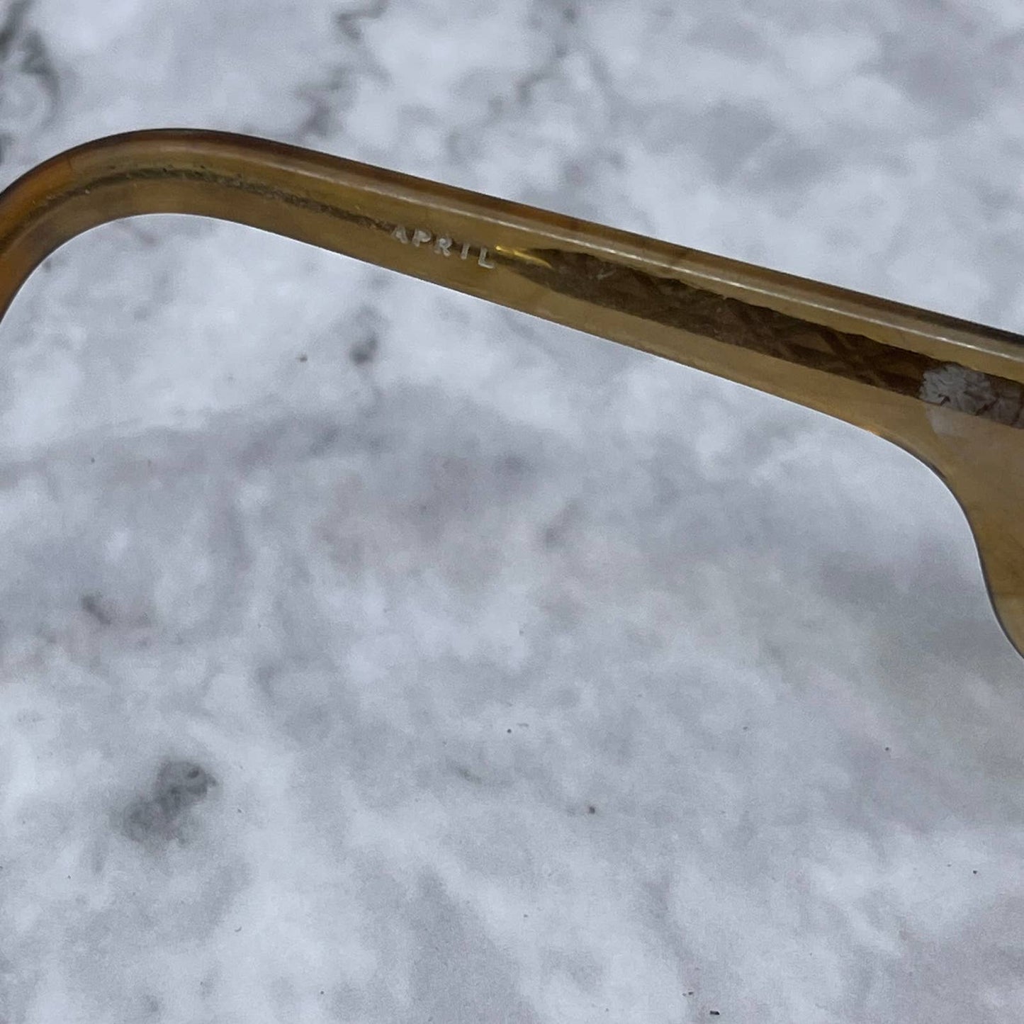 1970s Retro Oversize Van Tyle Drop Frame Tortoise Eyeglasses 5 1/2“ SE9