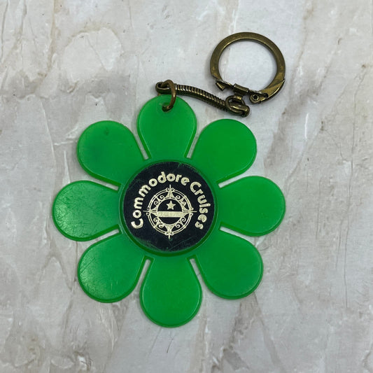 Vintage Commodore Cruises The Boheme Happy Ship Keychain TE5-S2