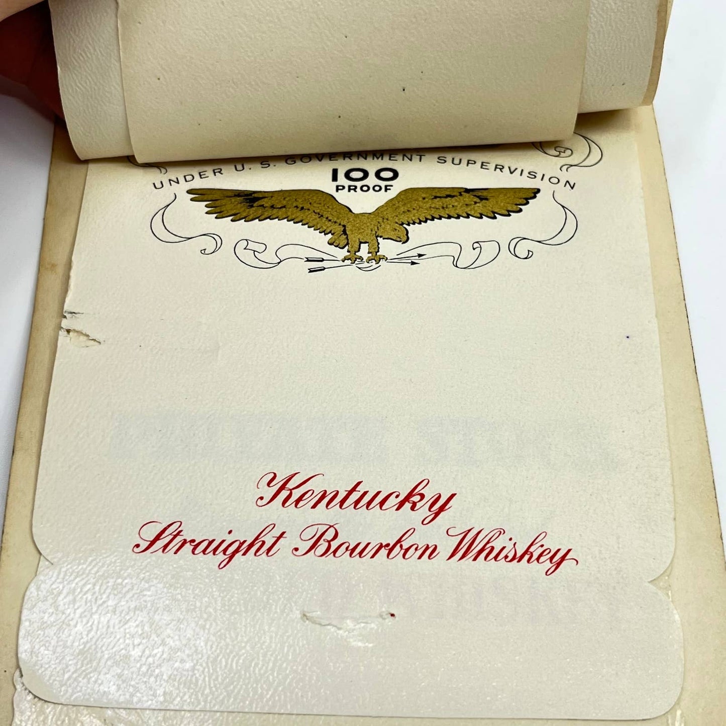 KD Straight Bourbon Whiskey Label Set of 6 Kentucky Distilling Co. Bardstown KY