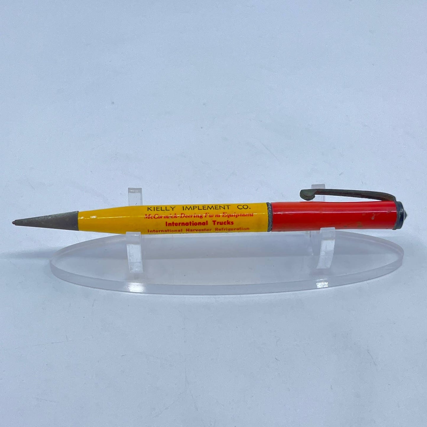 Vtg Mechanical Pencil Kelly Implement Deering McCormick IH State Center IA SD7