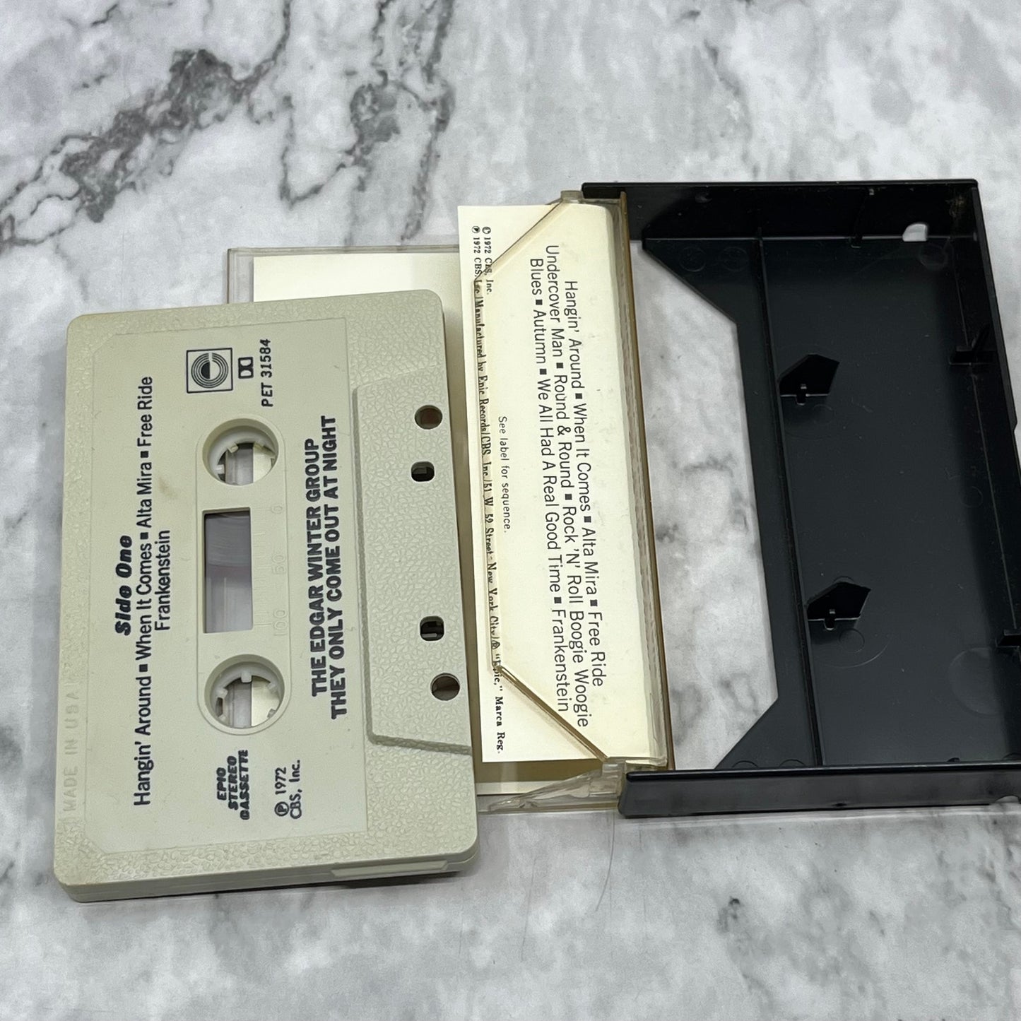 They Only Come Out at Night by Edgar Winter Group Cassette Tape TH9-T1