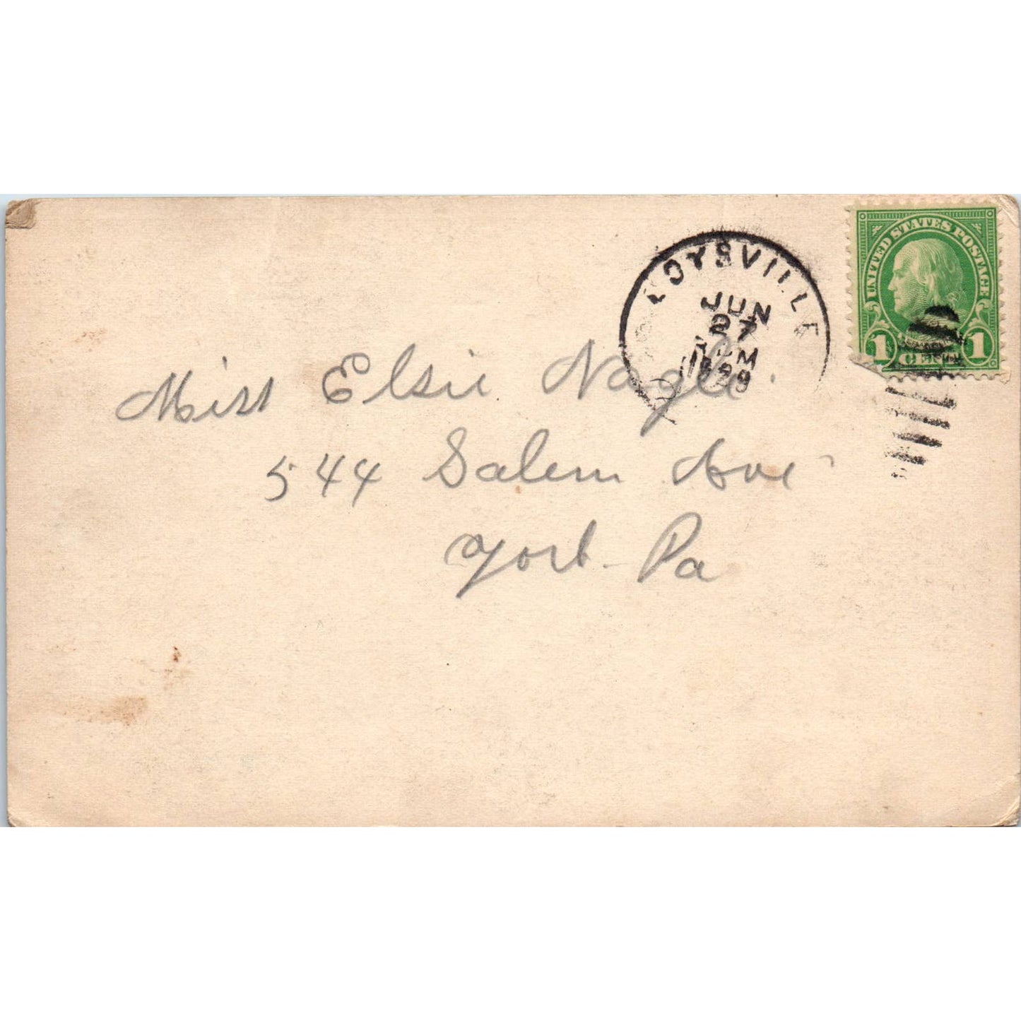 Antique Postcard Chapel and Campus Tressler Orphans' Home Loysville PA TD9-P1