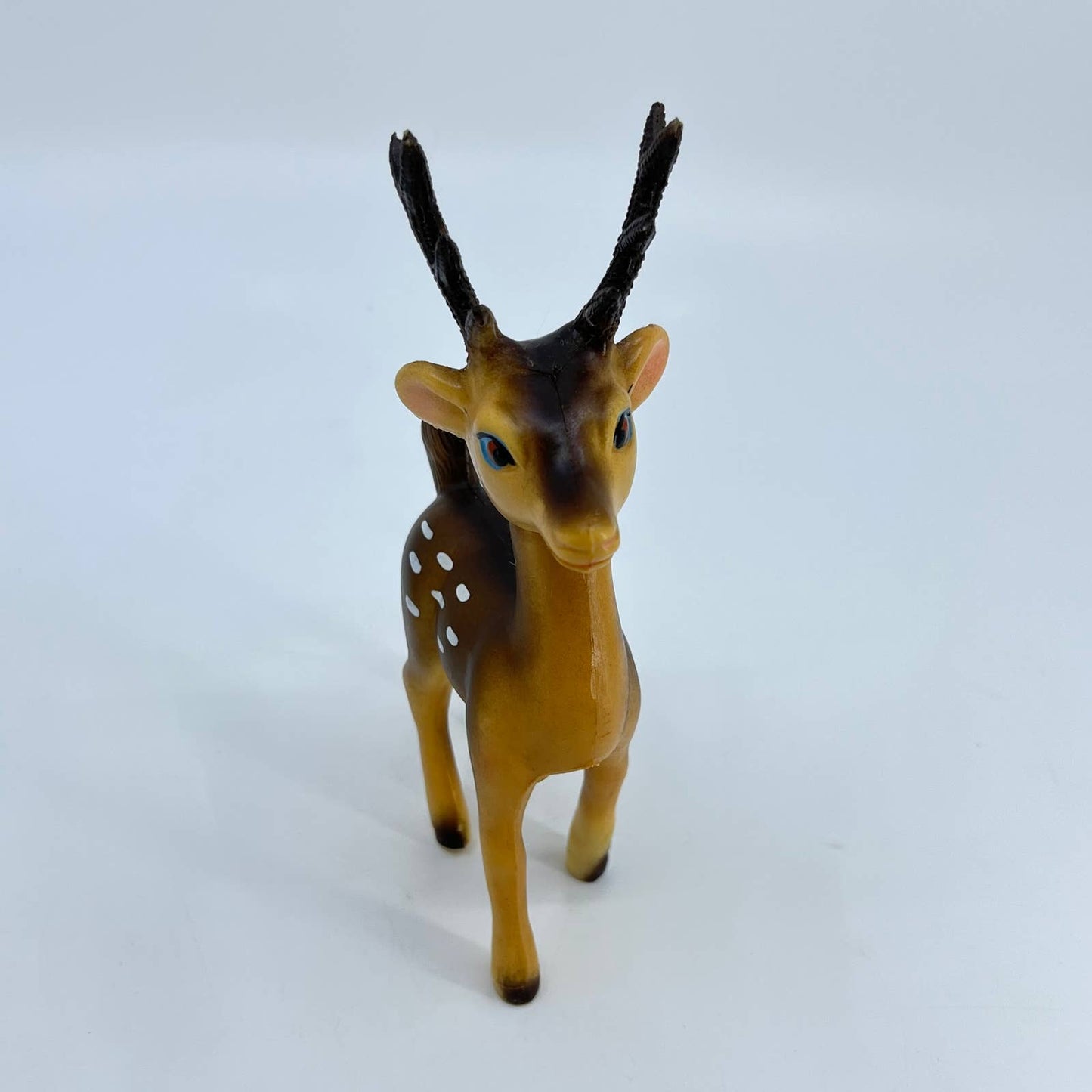 1960s Plastic Christmas Reindeer Figurine TE7