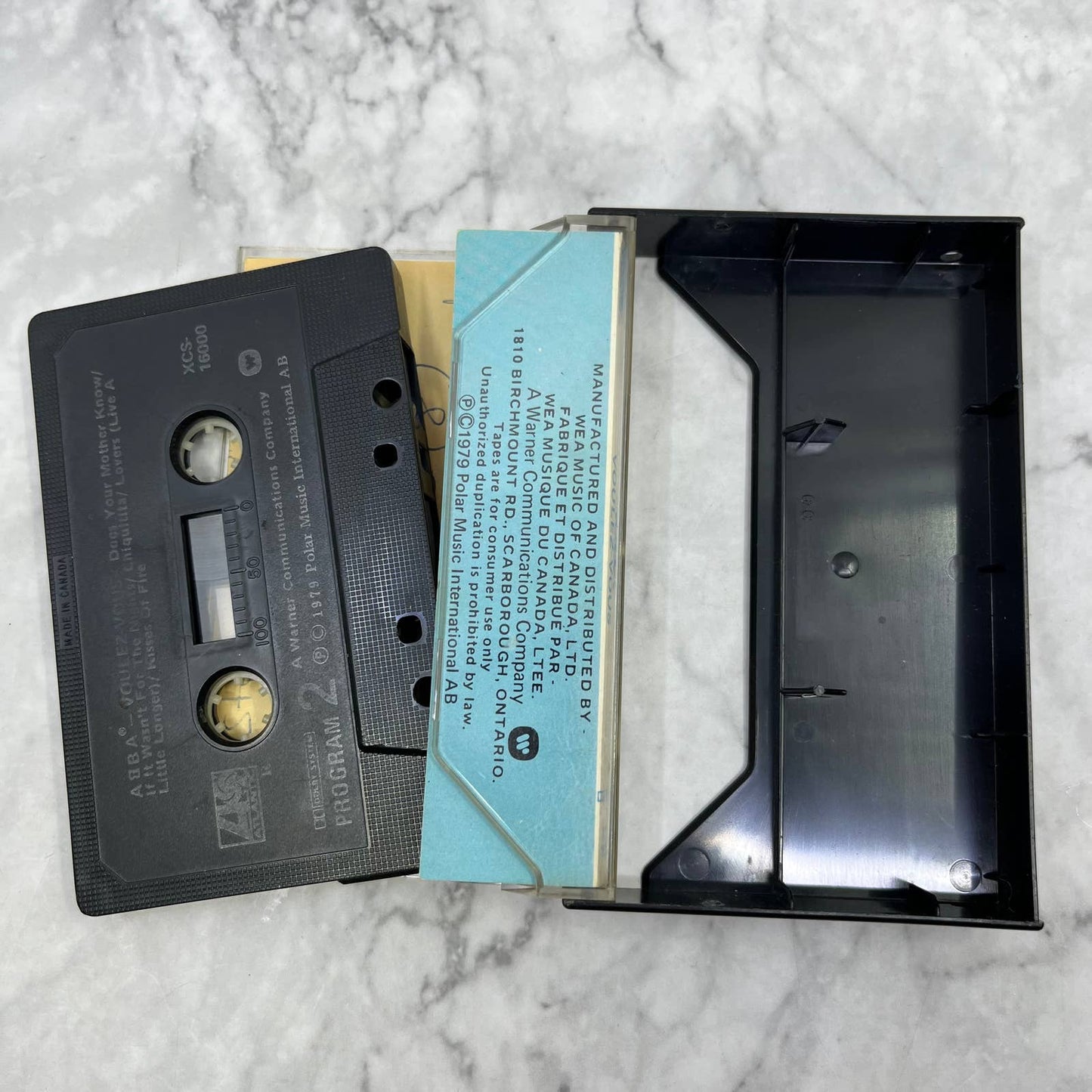 Vintage ABBA – Voulez-Vous 1979 Canada Chiquitita Cassette Tape TJ1-4