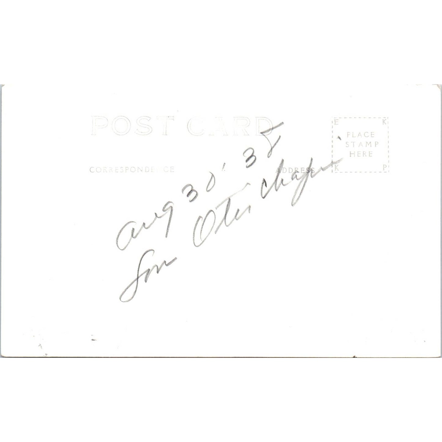 Block House Fort Atkinson State Park RPPC Original Postcard TK1-P1