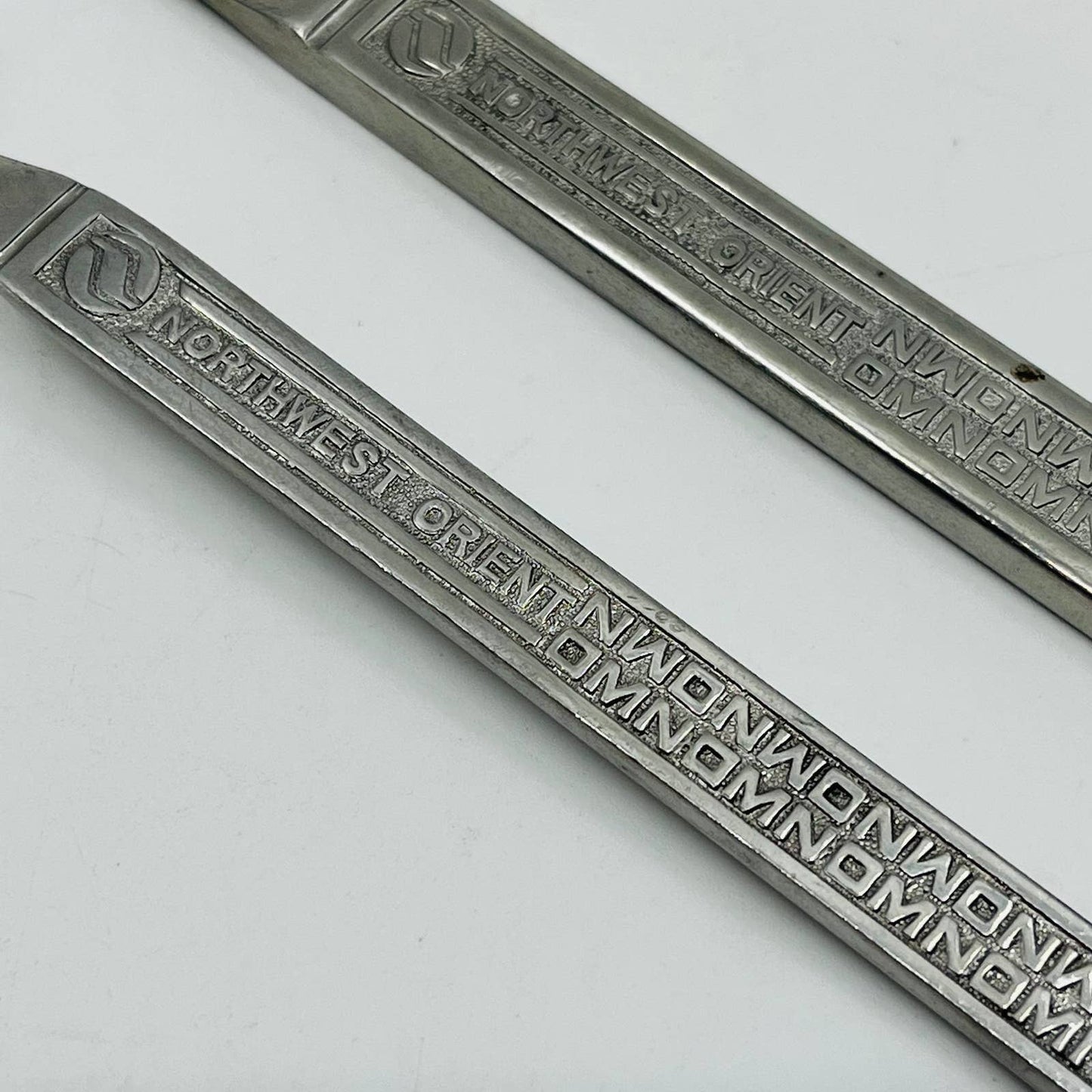Northwwest Orient Airline Knife and Spoon Set Stainless Steel SB7-14