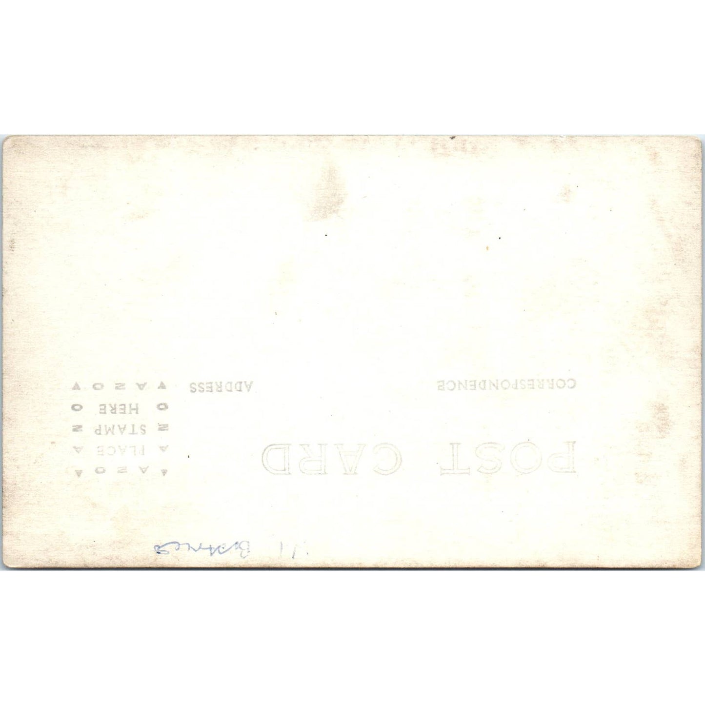 Antique Postcard RPPC Fergus Falls MN Postcard c1919 Church After Tornado SE8