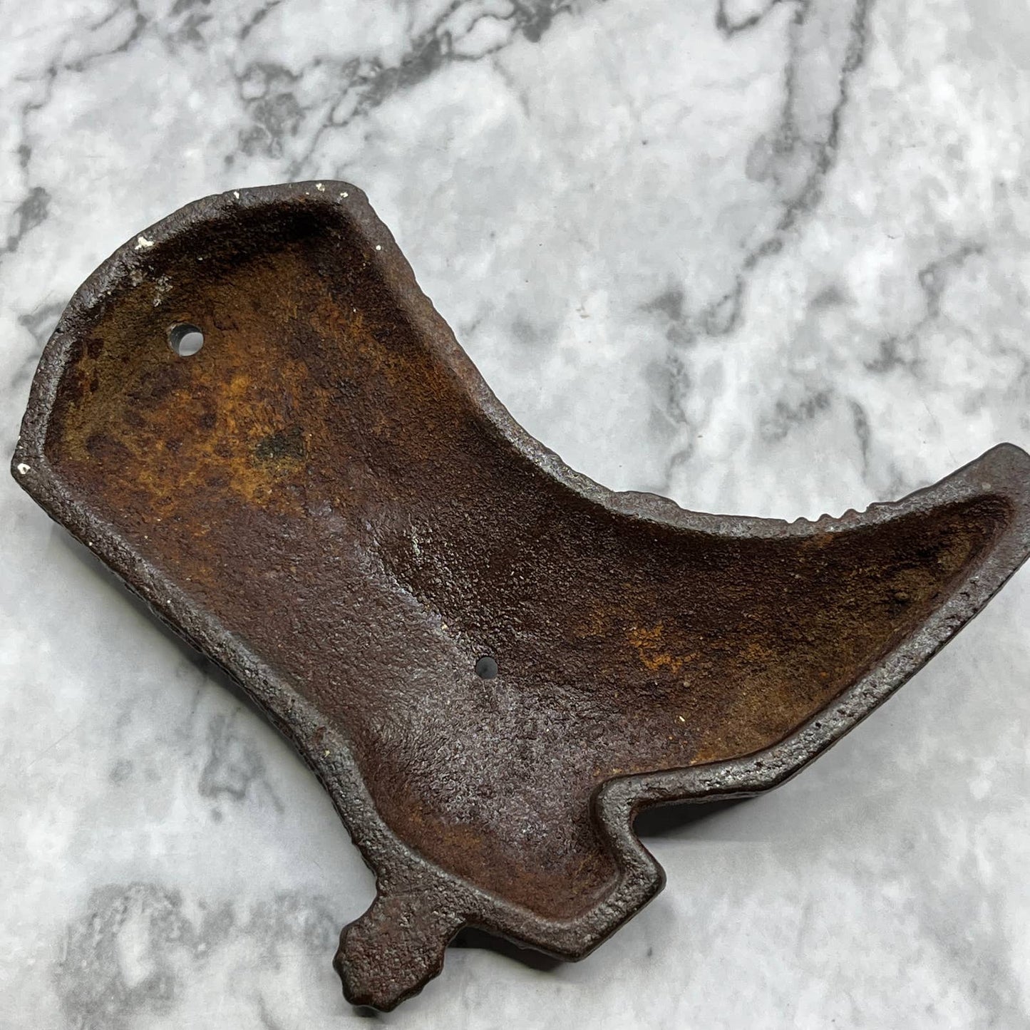 Cast Iron COWBOY BOOT 4-1/2" Tall Western Cowboy Wall Decor TJ8
