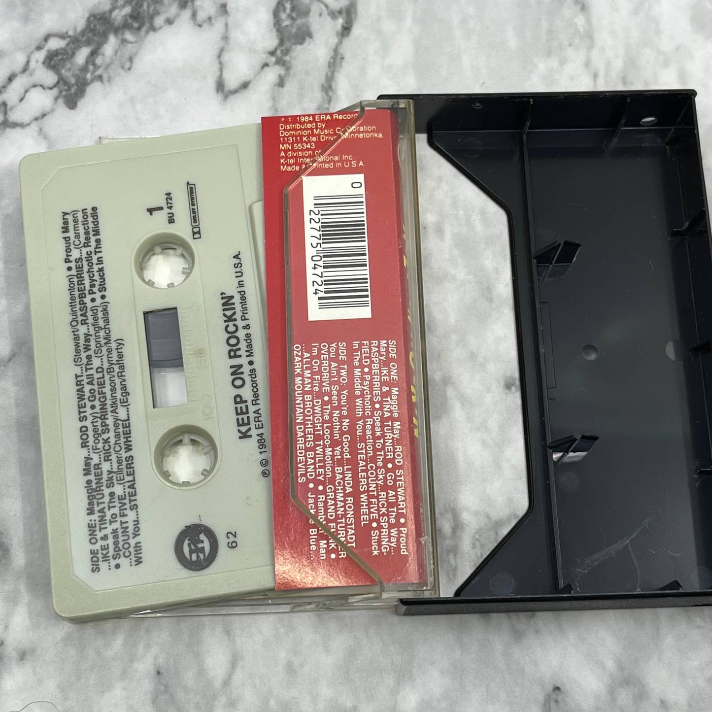 Keep on Rockin 1984 Pop Rock Compilation ERA Records Cassette Tape TH5-36