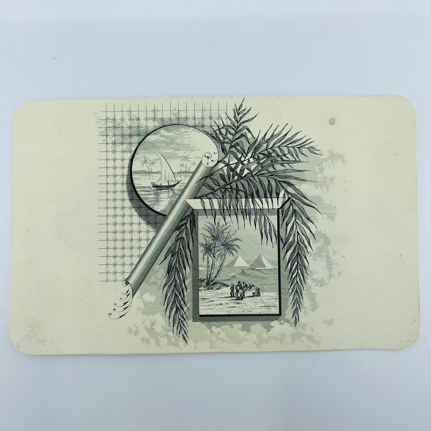 1880s Victorian Trade Card John Pray Sons & Co Washington St. Boston MA AH9-M11