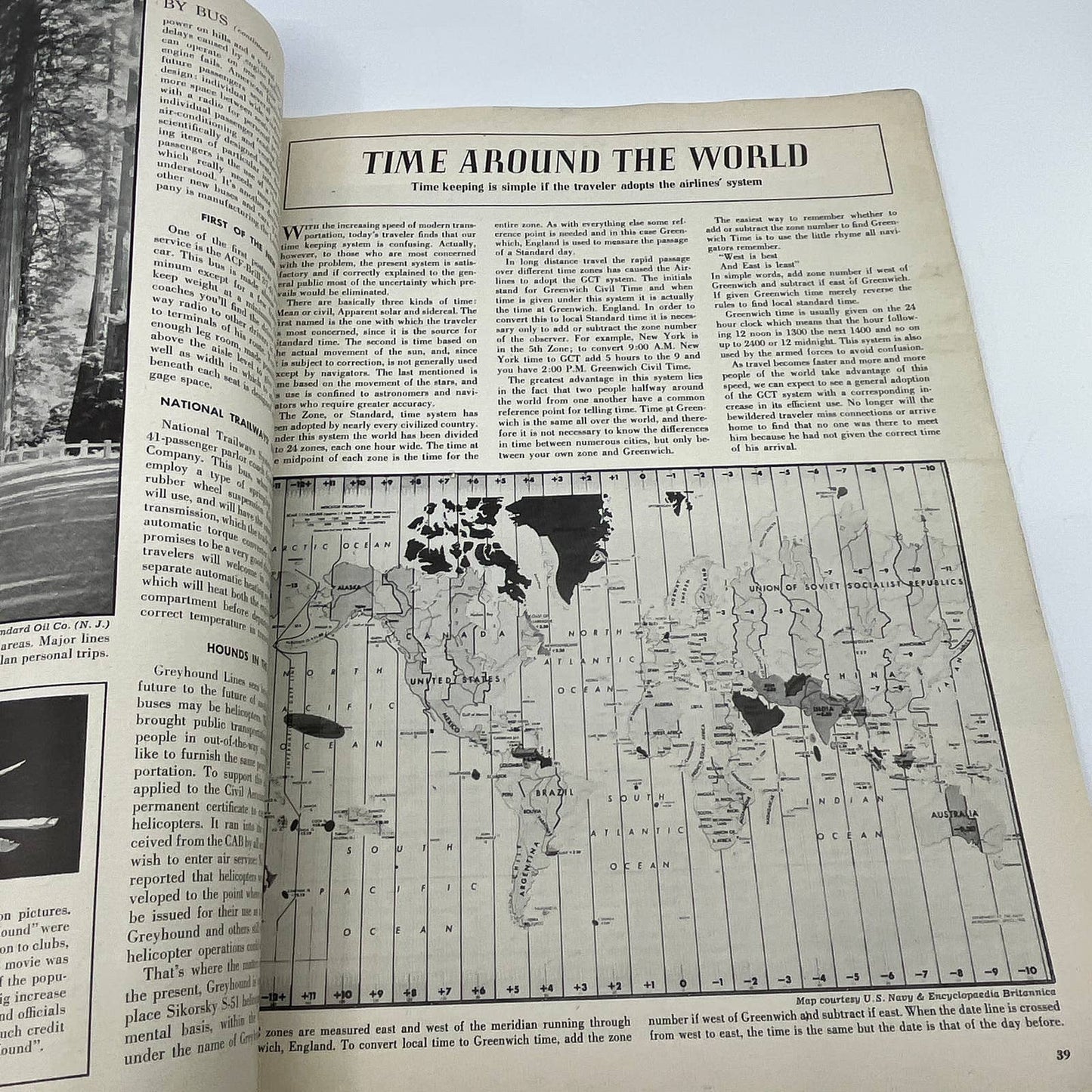 1946 December Travel and Camera Magazine Christmas Poinsettias TG1