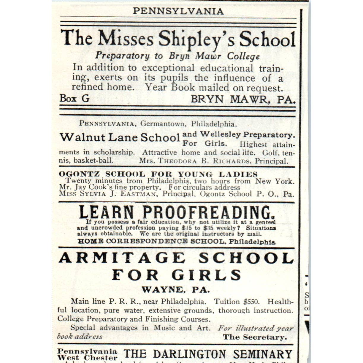 Williams' Shaving Stick J.B. Williams Co Glastonbury CT - 1903 Original Ad TJ7-L