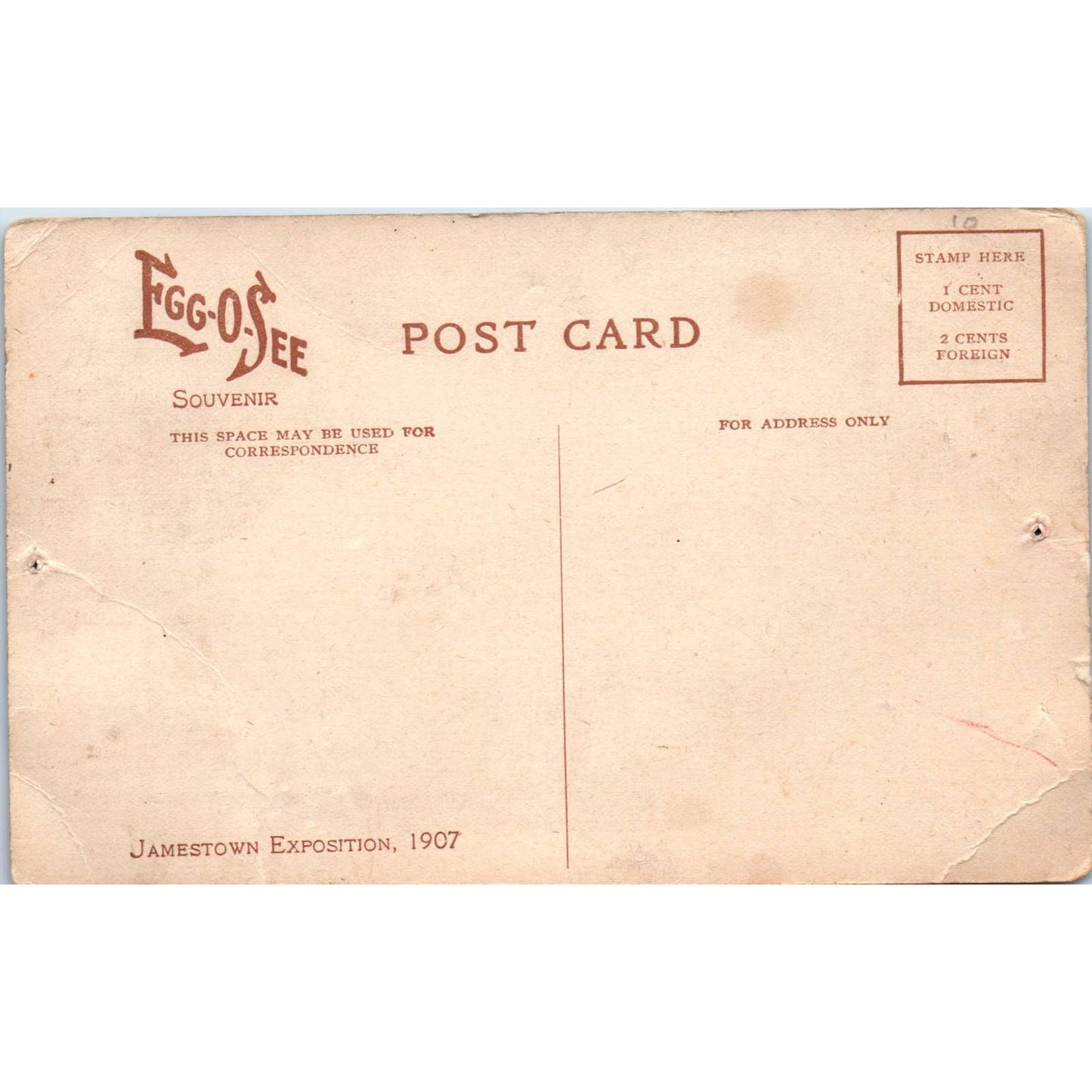 Antique Postcard Dog & Cats Little Boy Eating Egg-O-See Cereal SE3-2