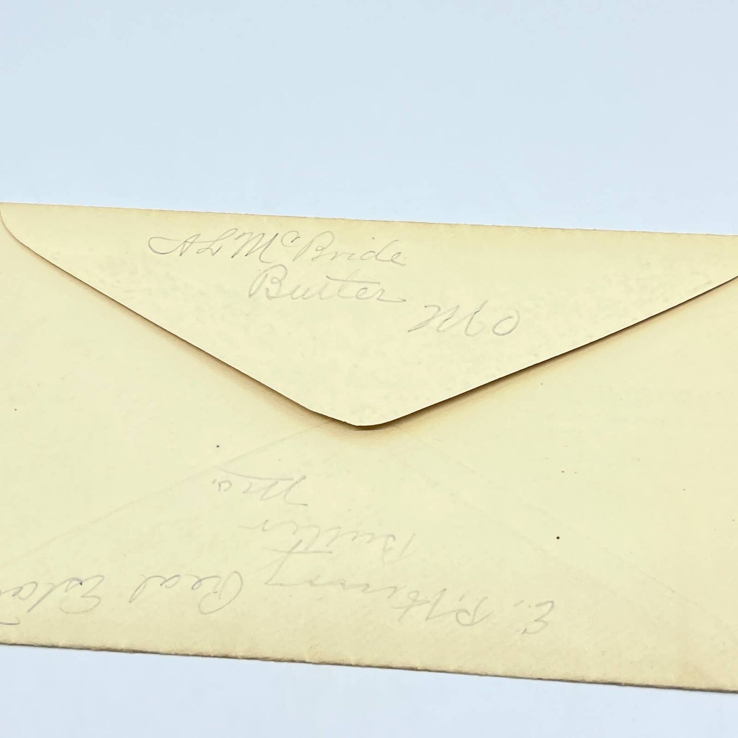 1920s Herrick's Self-Adjusting Truss Blank Envelope Champlin MN AB8