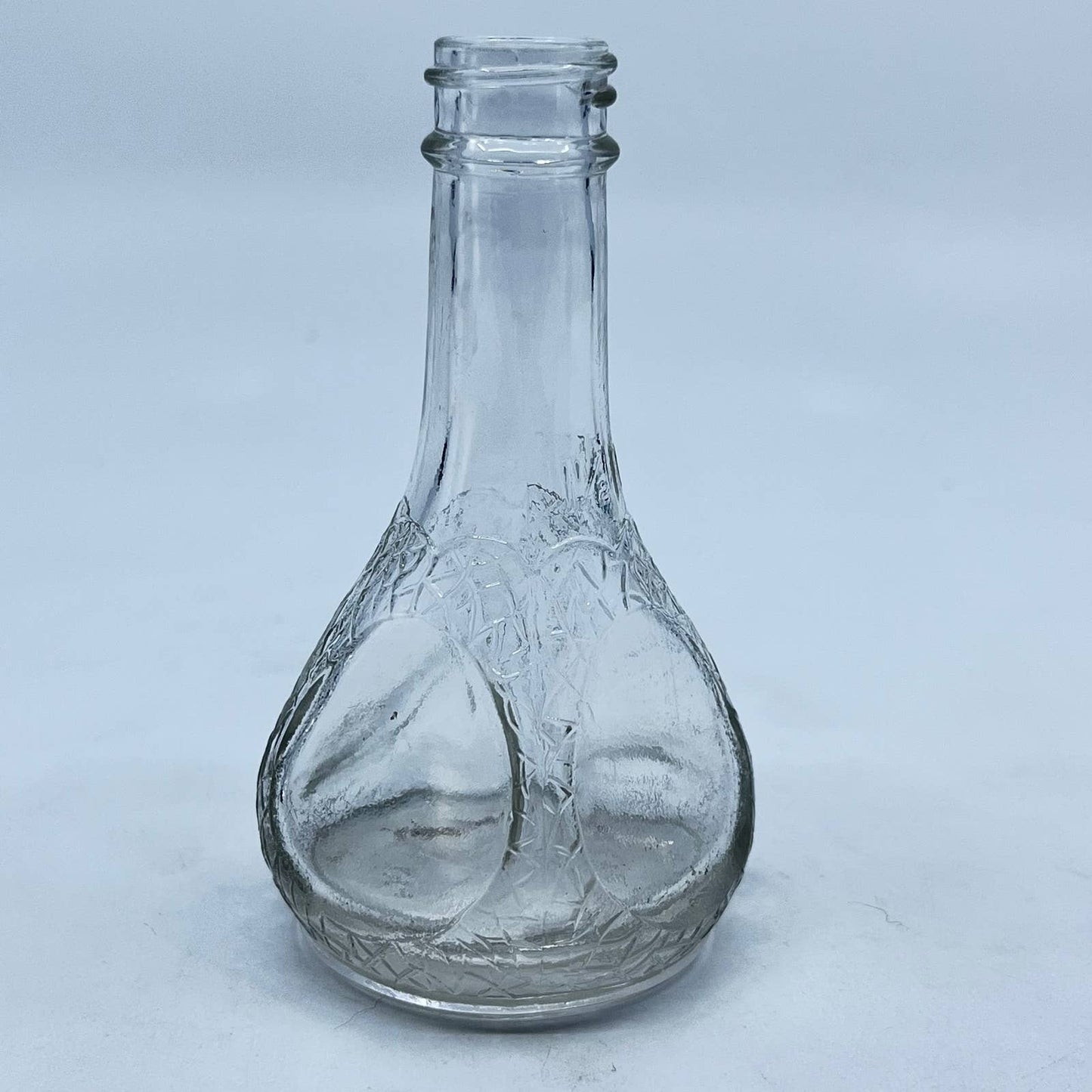 Antique Glass Apothecary Bottle 4” Insist on Virginia Dare Flavors TF2