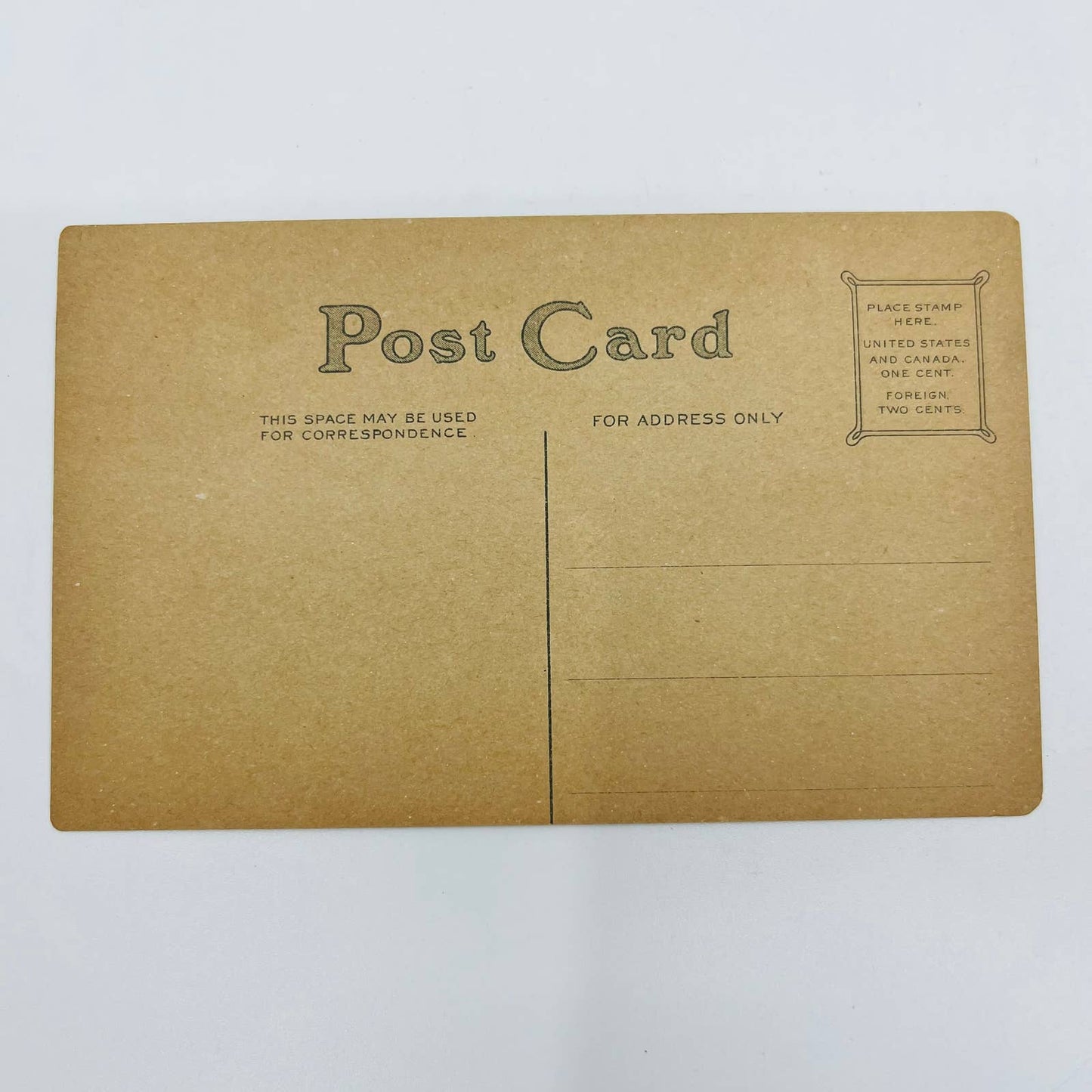 1910s Christmas Post Card Cottage Lover’s Lane PA4