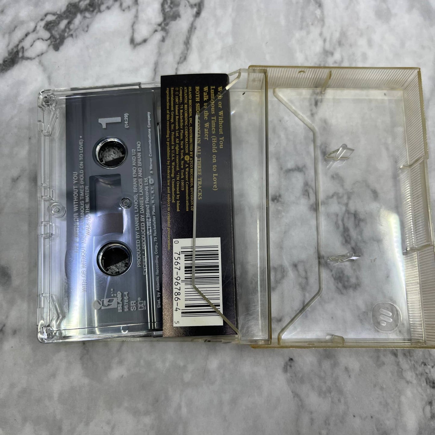 U2 - With or Without You - Cassette Tape TD8-69