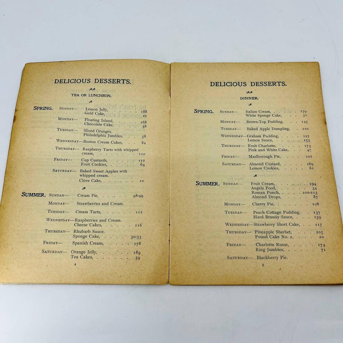 1899 Dr.Price’s Excellent Recipes Delicious Desserts Cookbook Cincinnati OH BA3