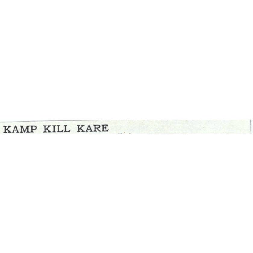Kamp Kill Kare on Lake Champlain Ralph F. Perry - 1921 Original Ad TJ7-S6