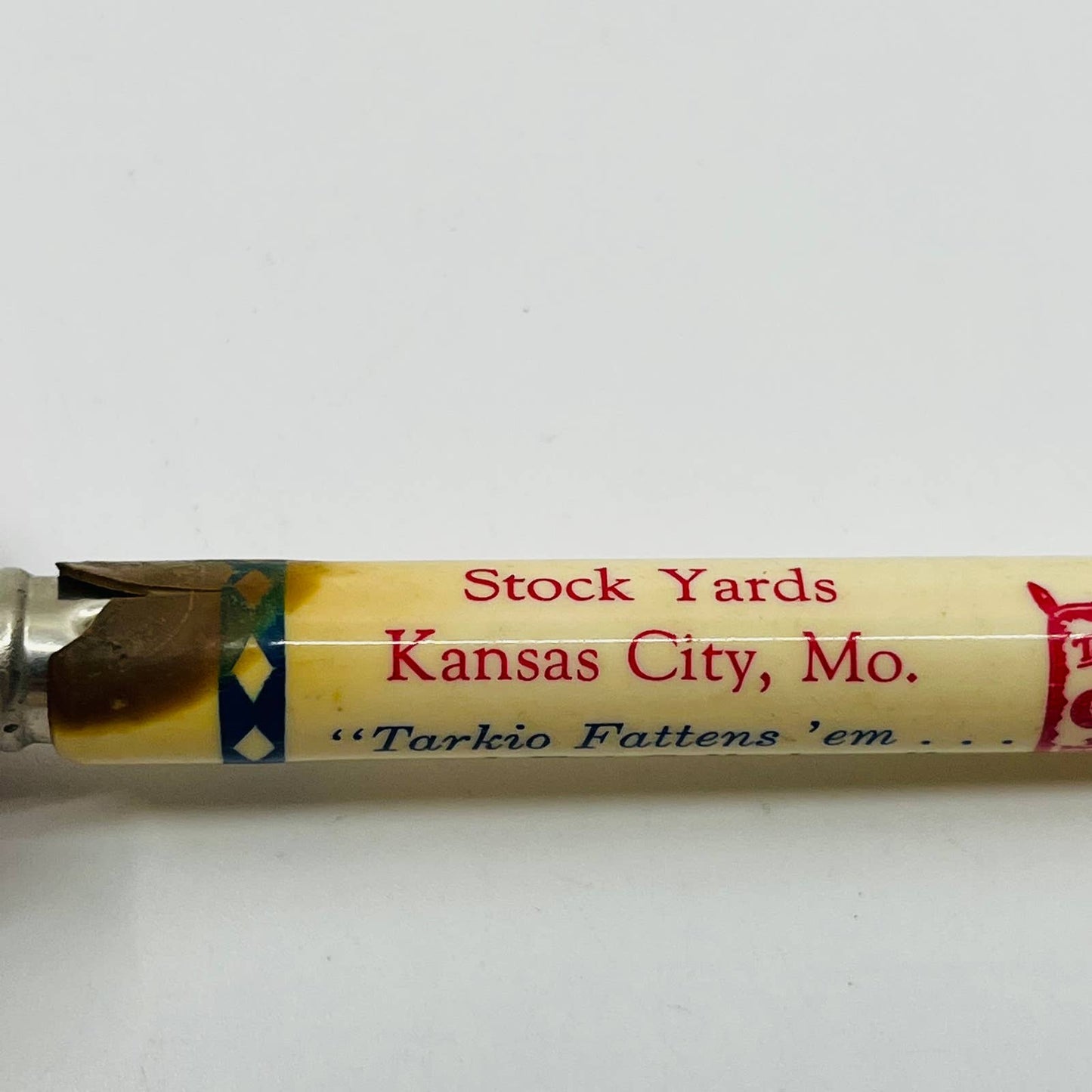 Bullet Pencil Tarkio Molasses Feed Co. Stock Yards Kansas City MO SB3