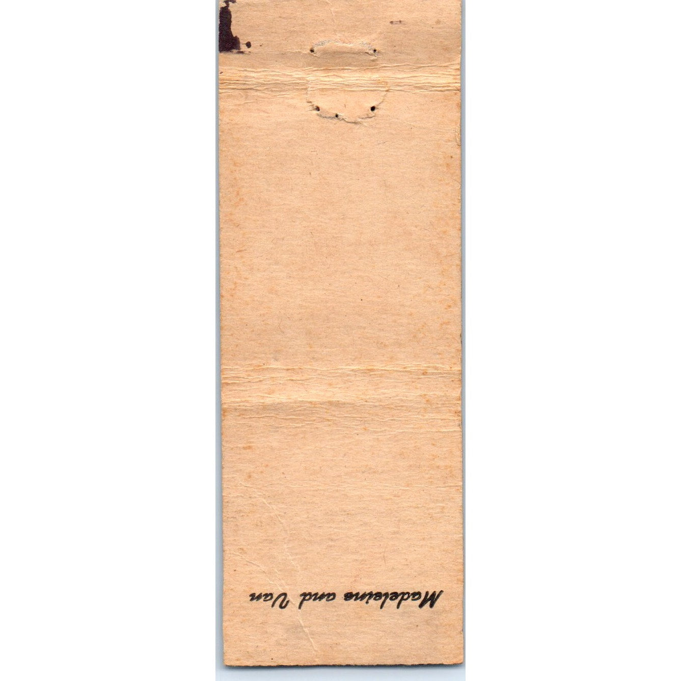 Madeleine Hair Dressing Salon Florida Advertising Matchbook Cover MM9-9