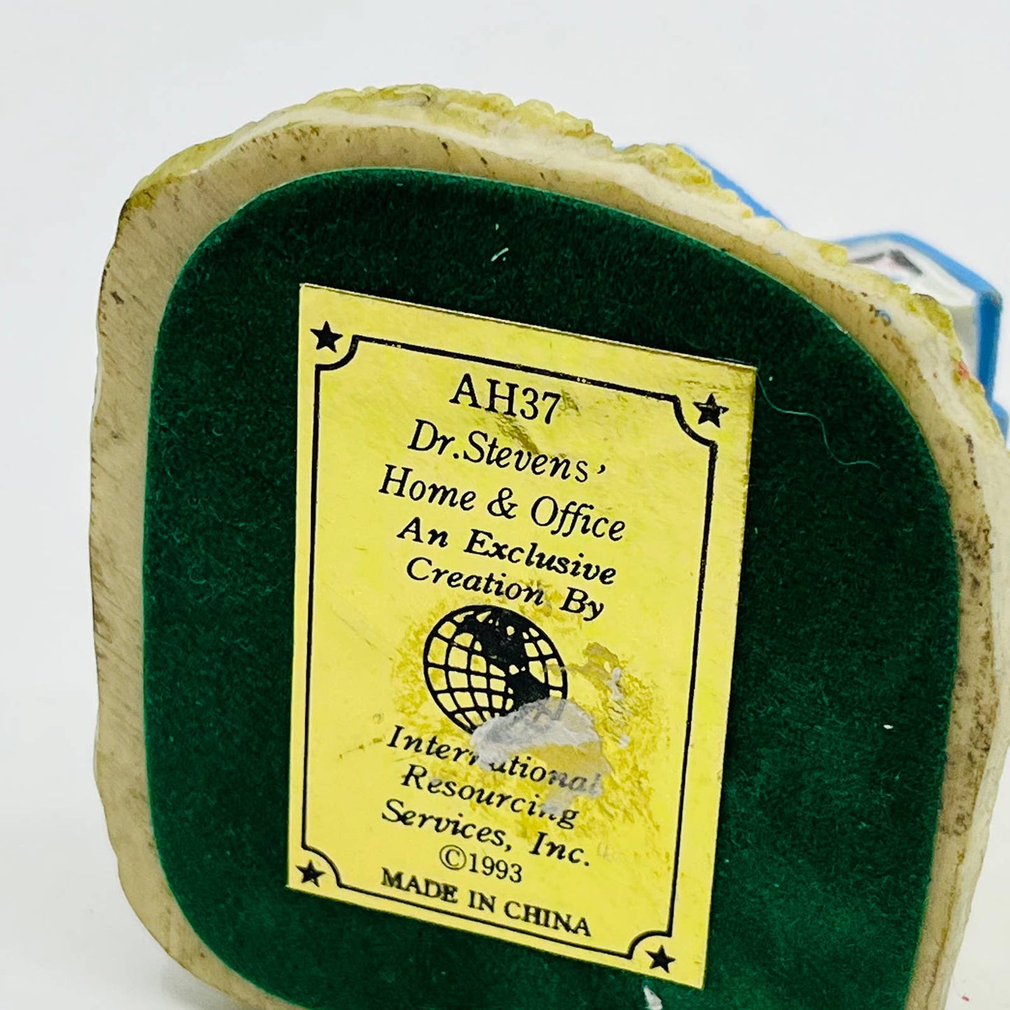 LIBERTY FALLS Dr. Stevens’ Home & Office Miniature Village 1993 #AH37 TD4-5