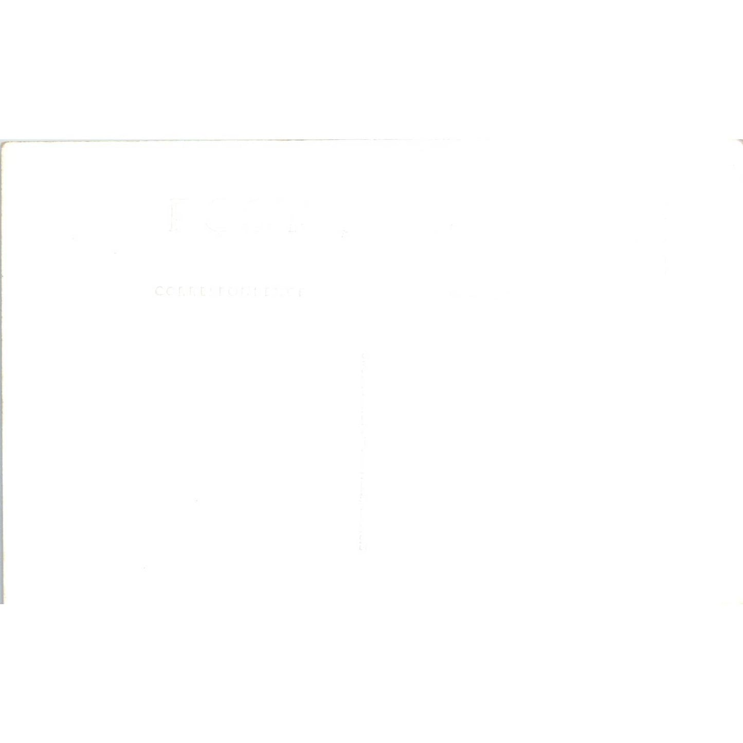 Antique Postcard RPPC Garden At Grand Coulee Dam Washington TD9