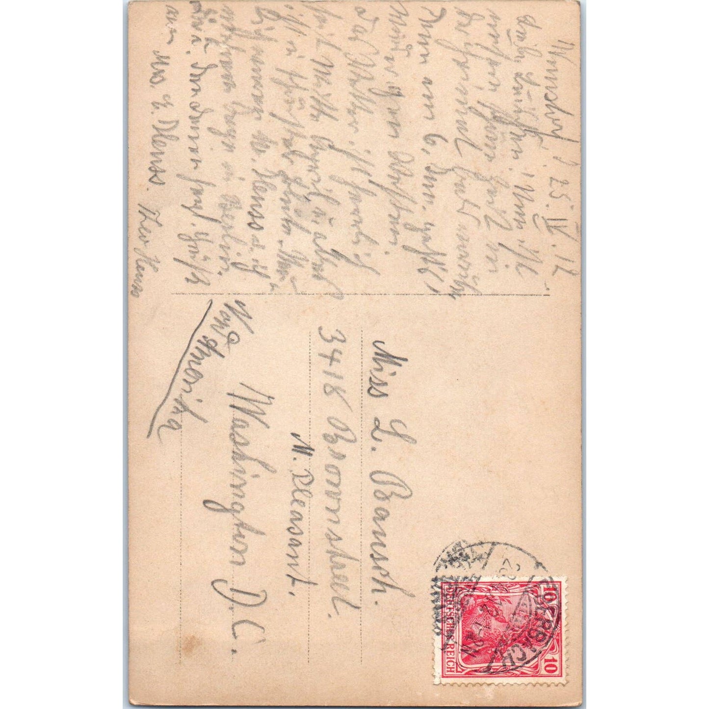 Antique Postcard RPPC Victorian Photo Anna Wullner SE8