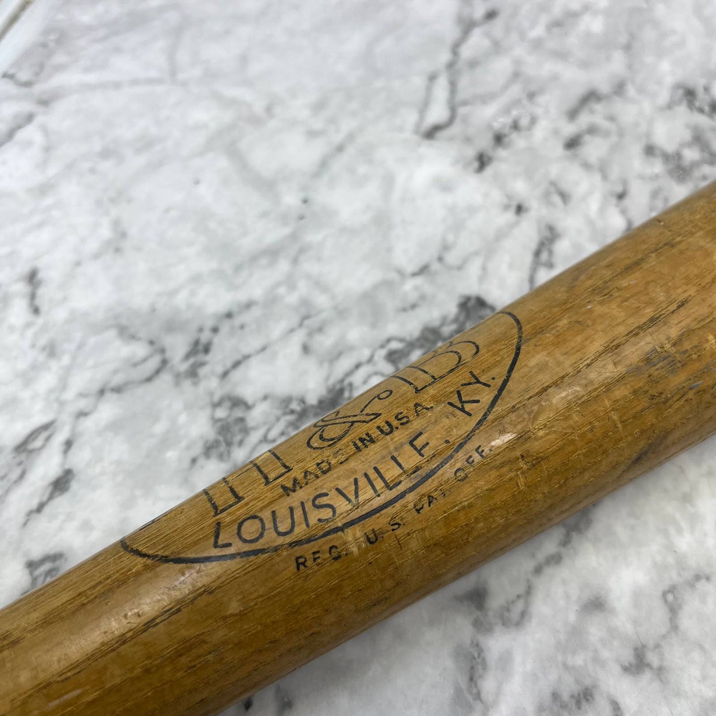 Vintage 140S H&B Special Power Drive Mickey Mantle Model Wood Bat 33 Louisville