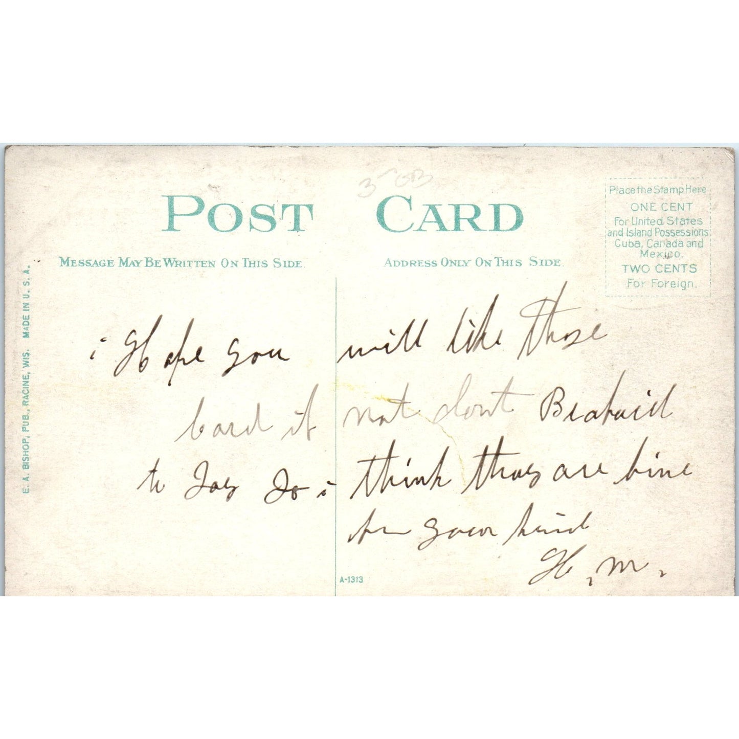 Farmers Make Hay While The Sun Shines c1910 Original Postcard P2-1