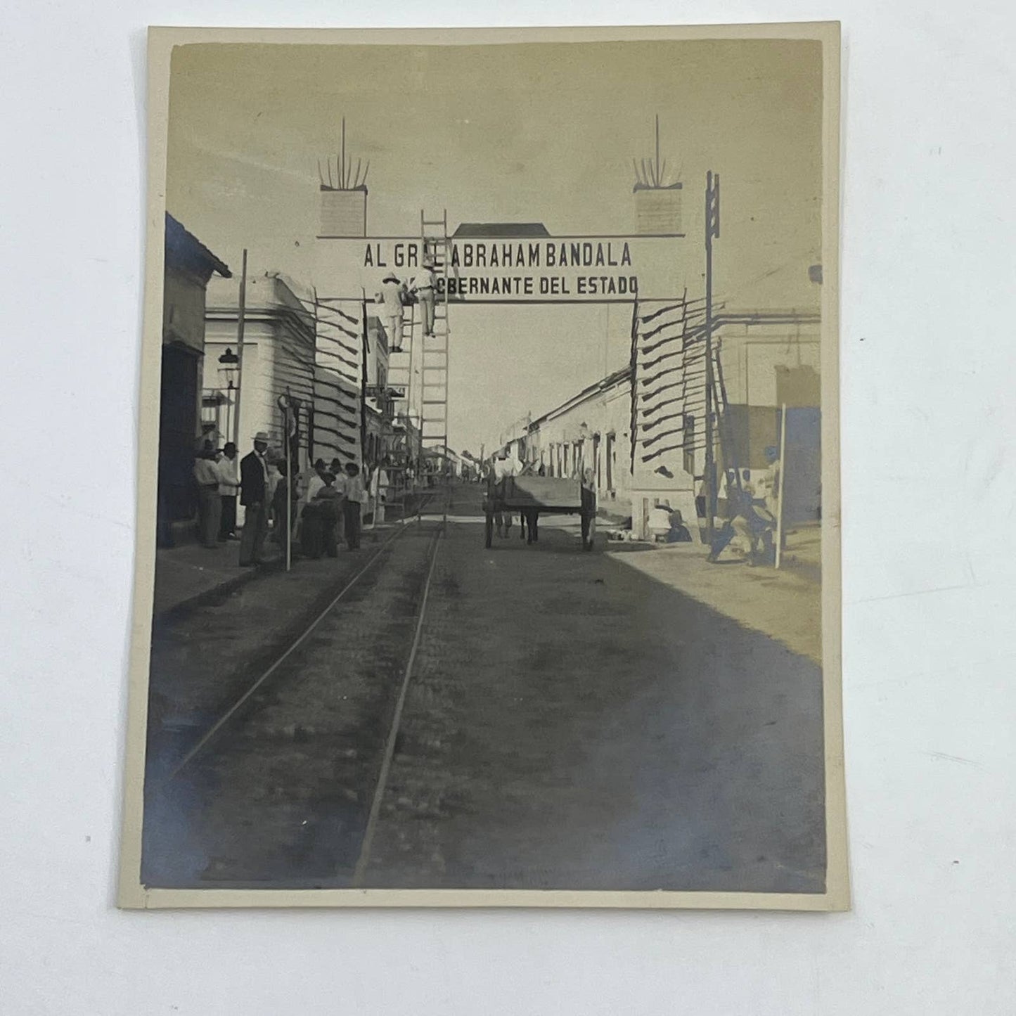 1903 Original Photograph Governor's Return Celebration San Juan Bautista AC7