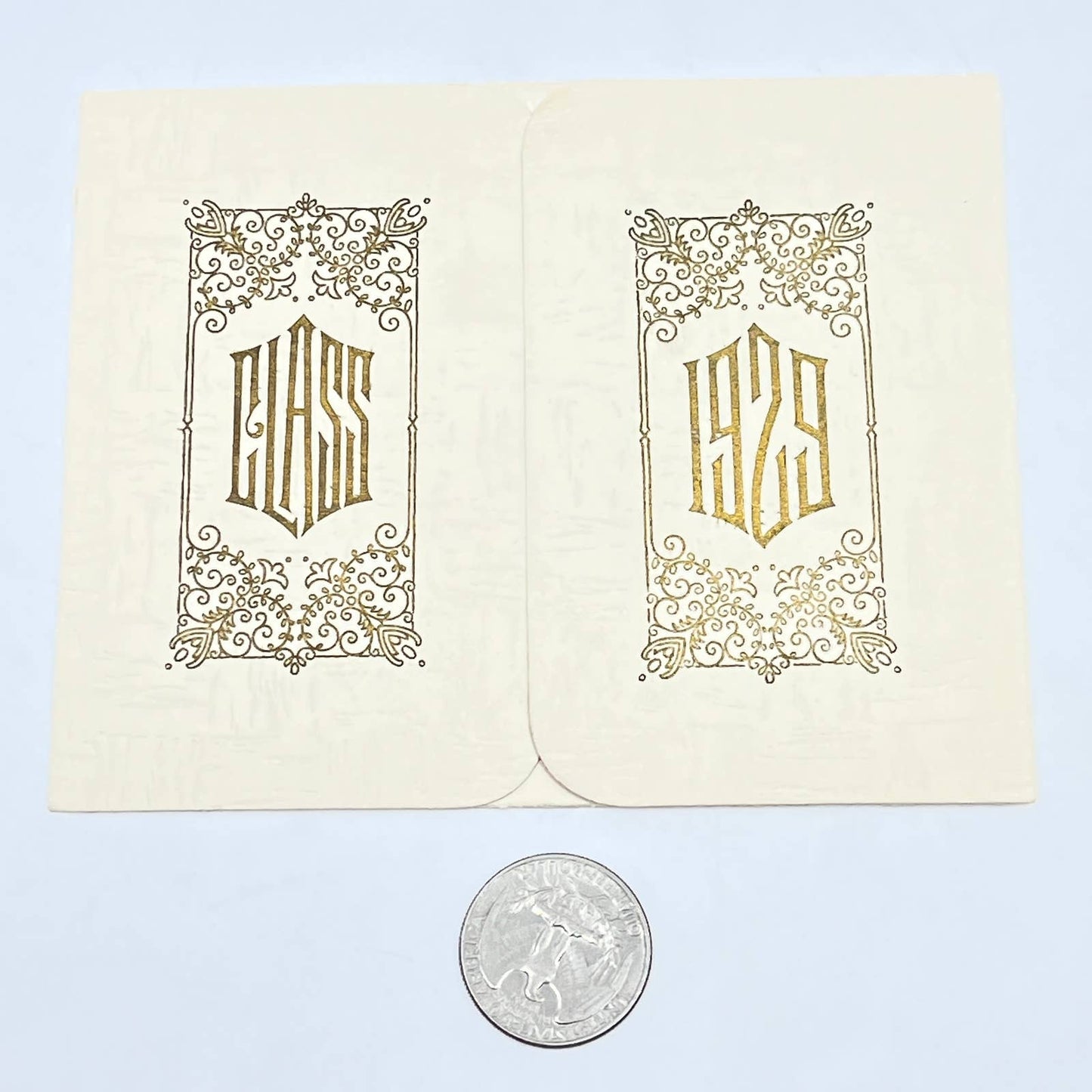 1929 Liberal Kansas High School Commencement Invitation Clara Nass AC2