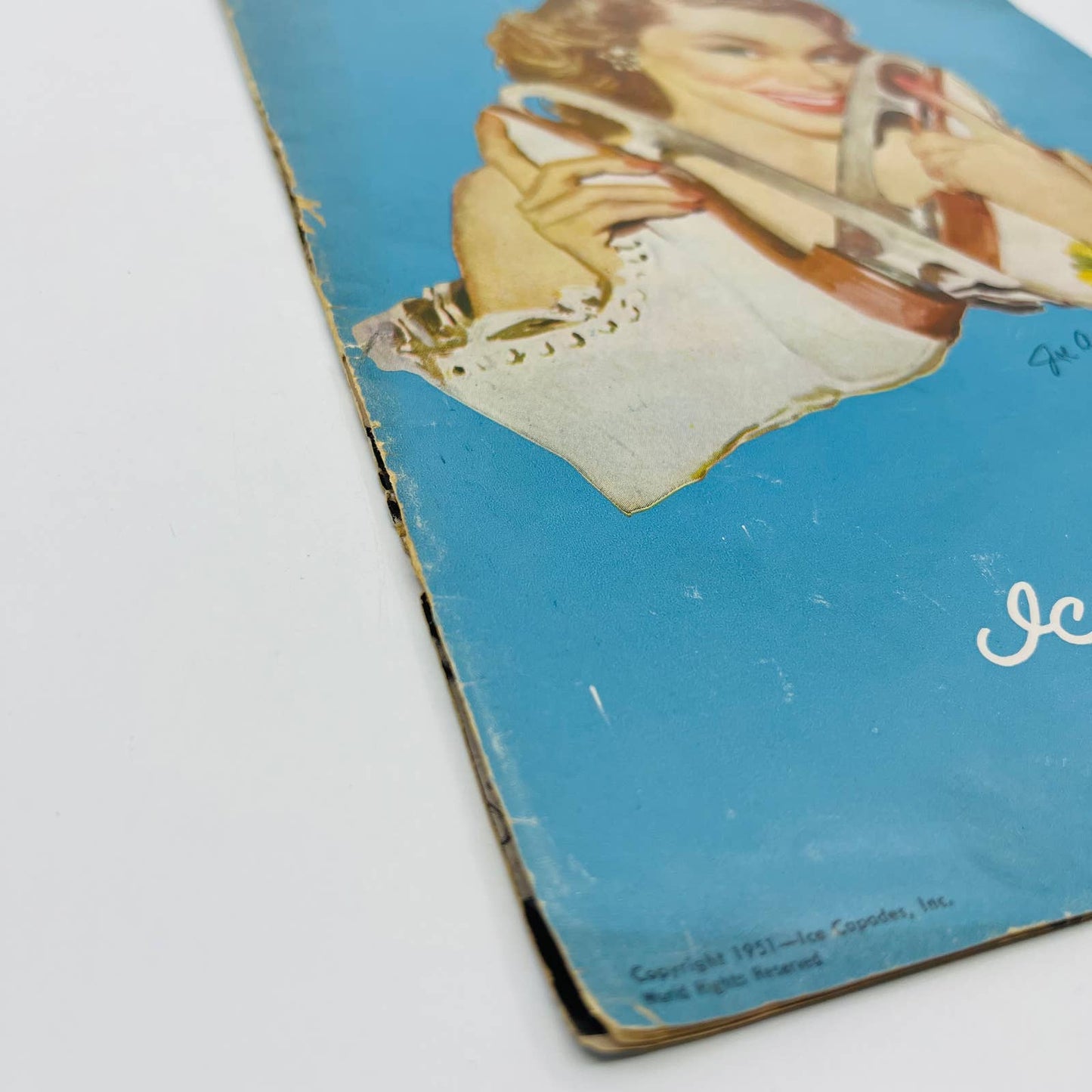 1952 ICE CAPADES souvenir program John H Harris Alan Konrad TD8