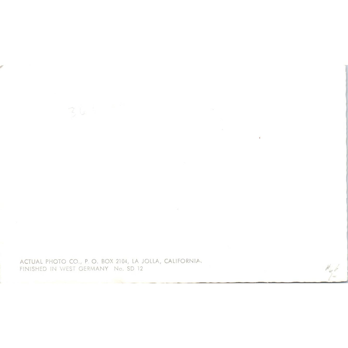 Coronado Ferry & San Diego Skyline RPPC Original Postcard TK1-P12