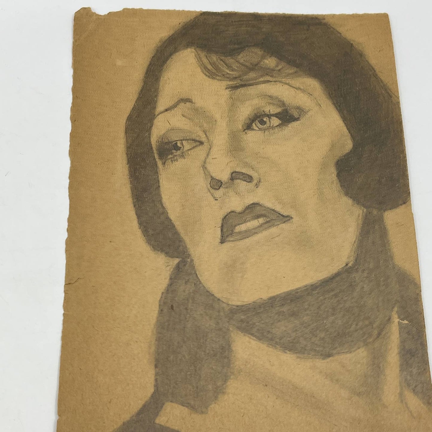 c1920 Set of 3 Original Art Sketches by Helen Bierling - Largest is 6 x 9.5" AC2