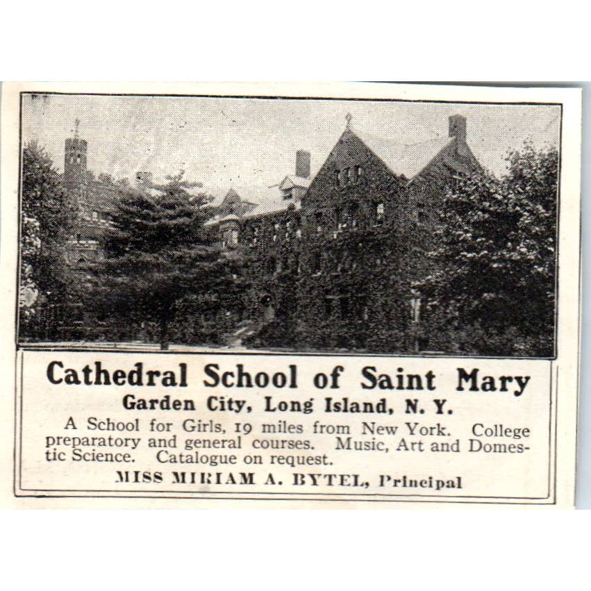 c1920 Harper's Ad - Cascadilla Prep School for Boys A.M. Drummond Ithaca EA3