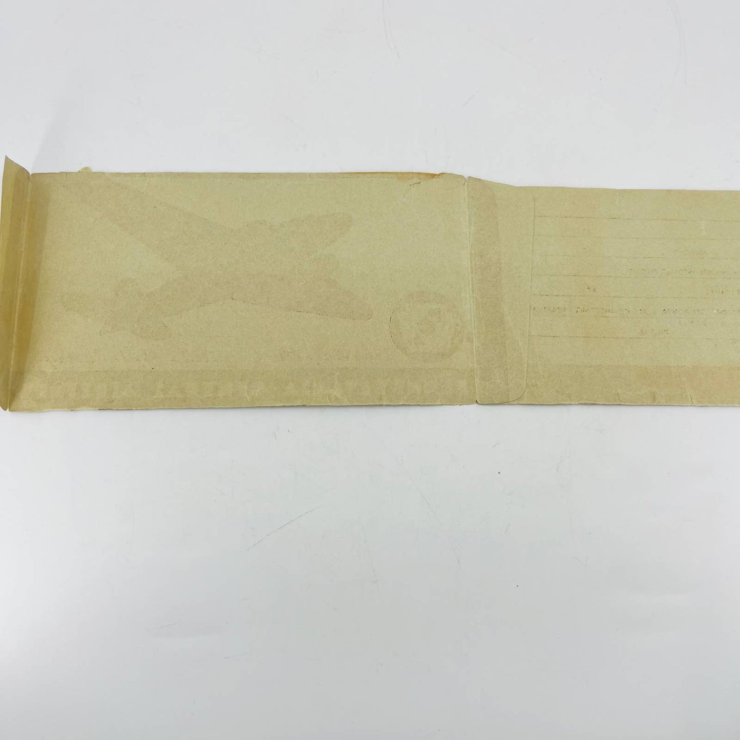 Vintage Art Deco Pennsylvania Central Airlines PCA Ticket Holder Envelope C5