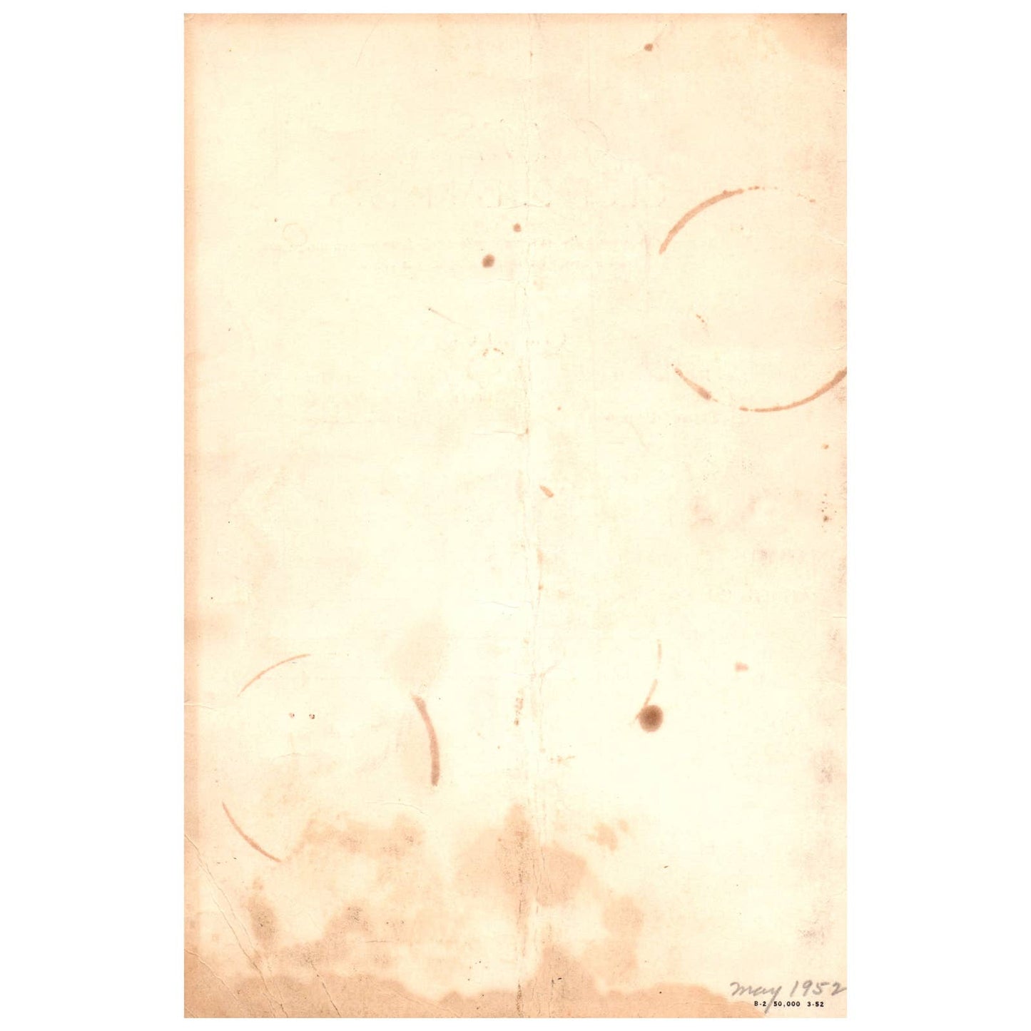 1952 Pennsylvania Railroad A La Carte & Club Breakfast Menu AD8