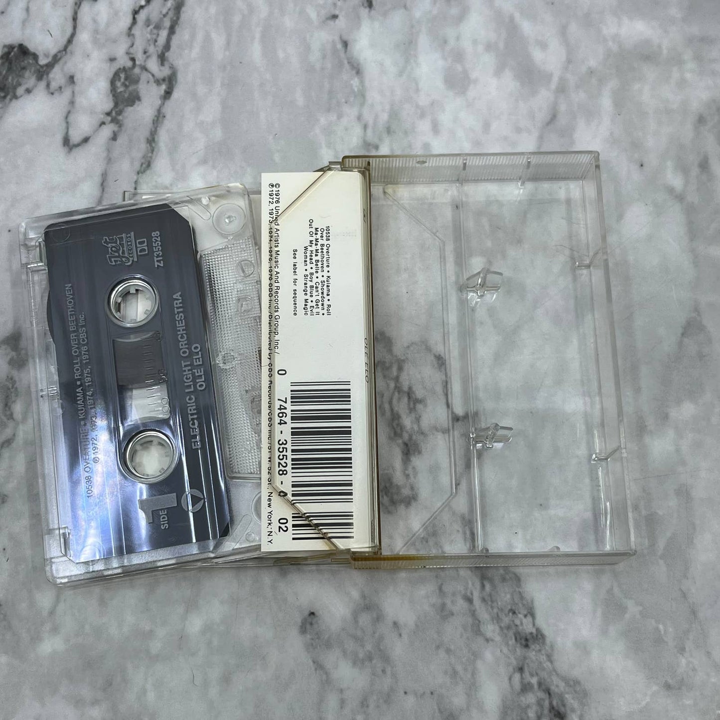 Electric Light Orchestra "OLE ELO" Jet Records 1976 Cassette Tape TC7-44