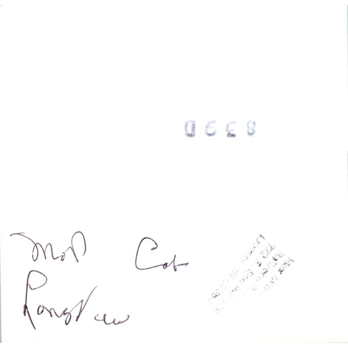 Vintage Photograph Indiana Eastern Railroad Liberty IN Train Caboose 4" SE5