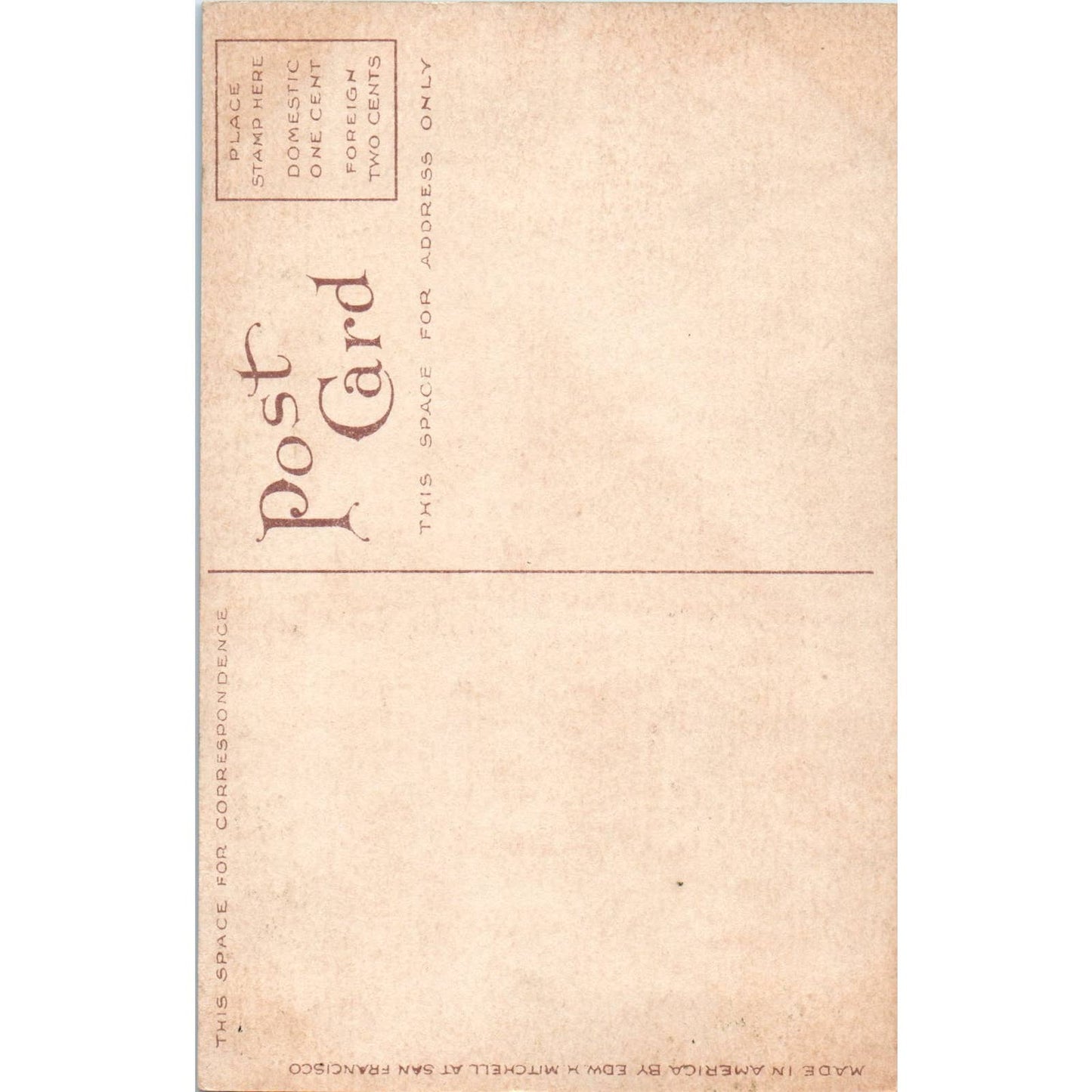 Old Russian House at St. Michael Alaska Original Postcard TK1-30