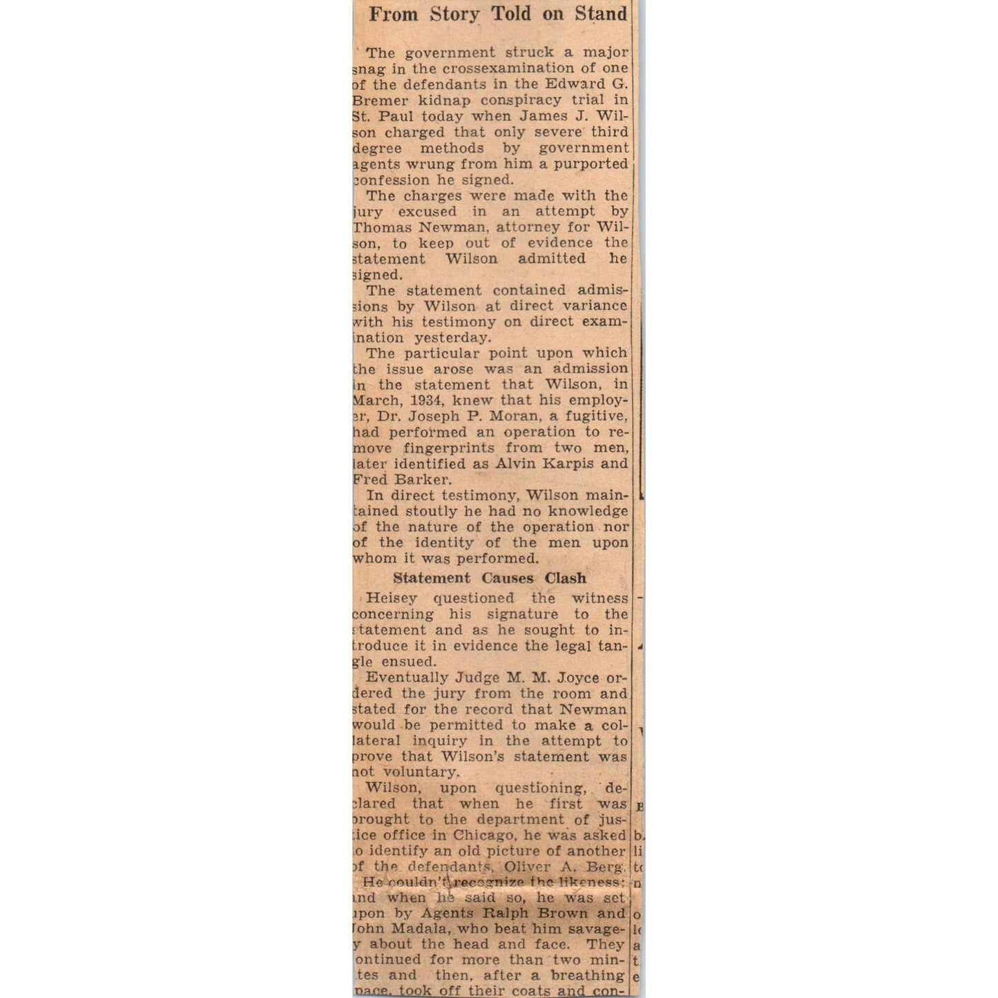 1935 Mpls Journal Newspaper Ad C.M. Stendal's Mod-Art Shoes Nicollet Ave FL5-4