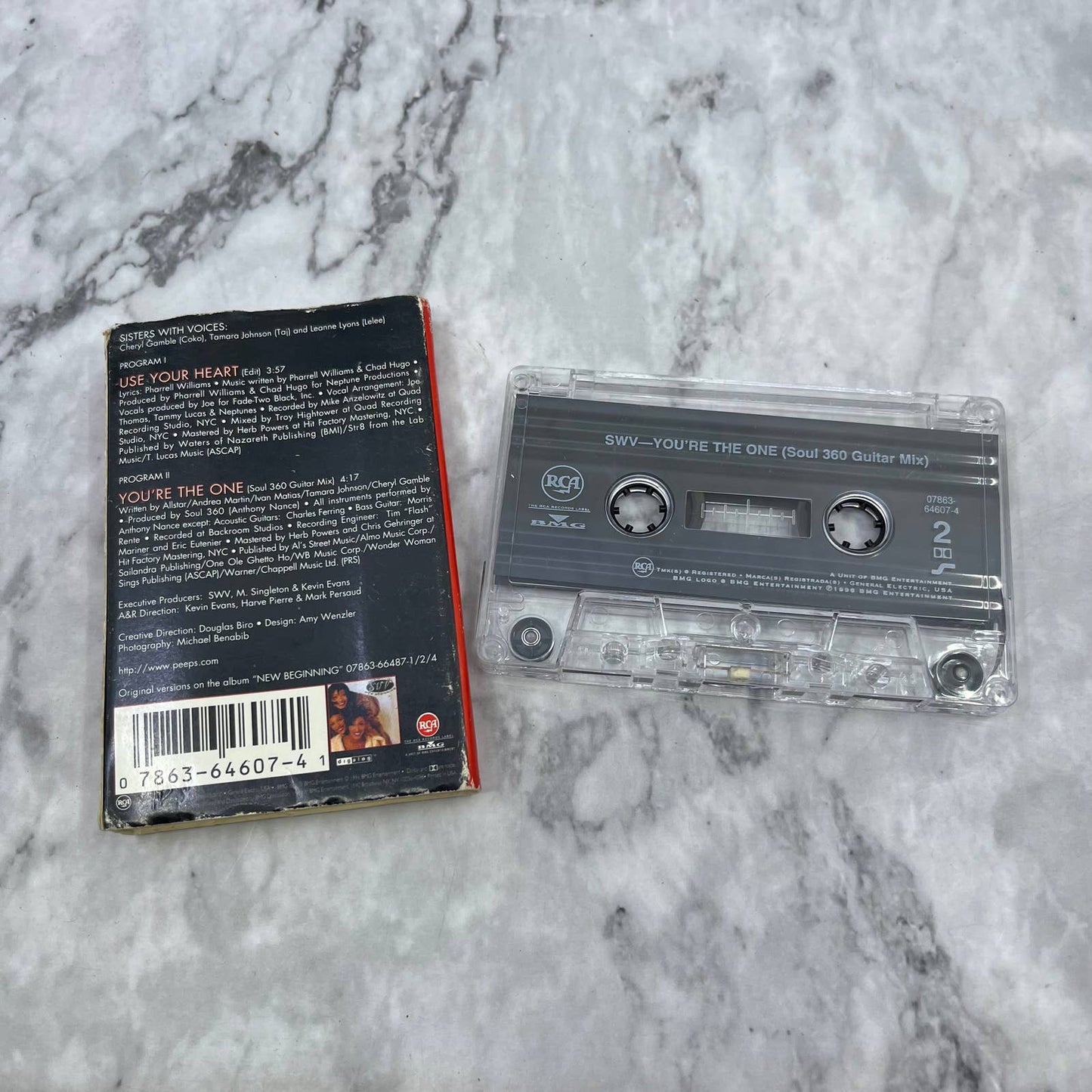 SWV – Use Your Heart (Cassette Tape) Single TJ4