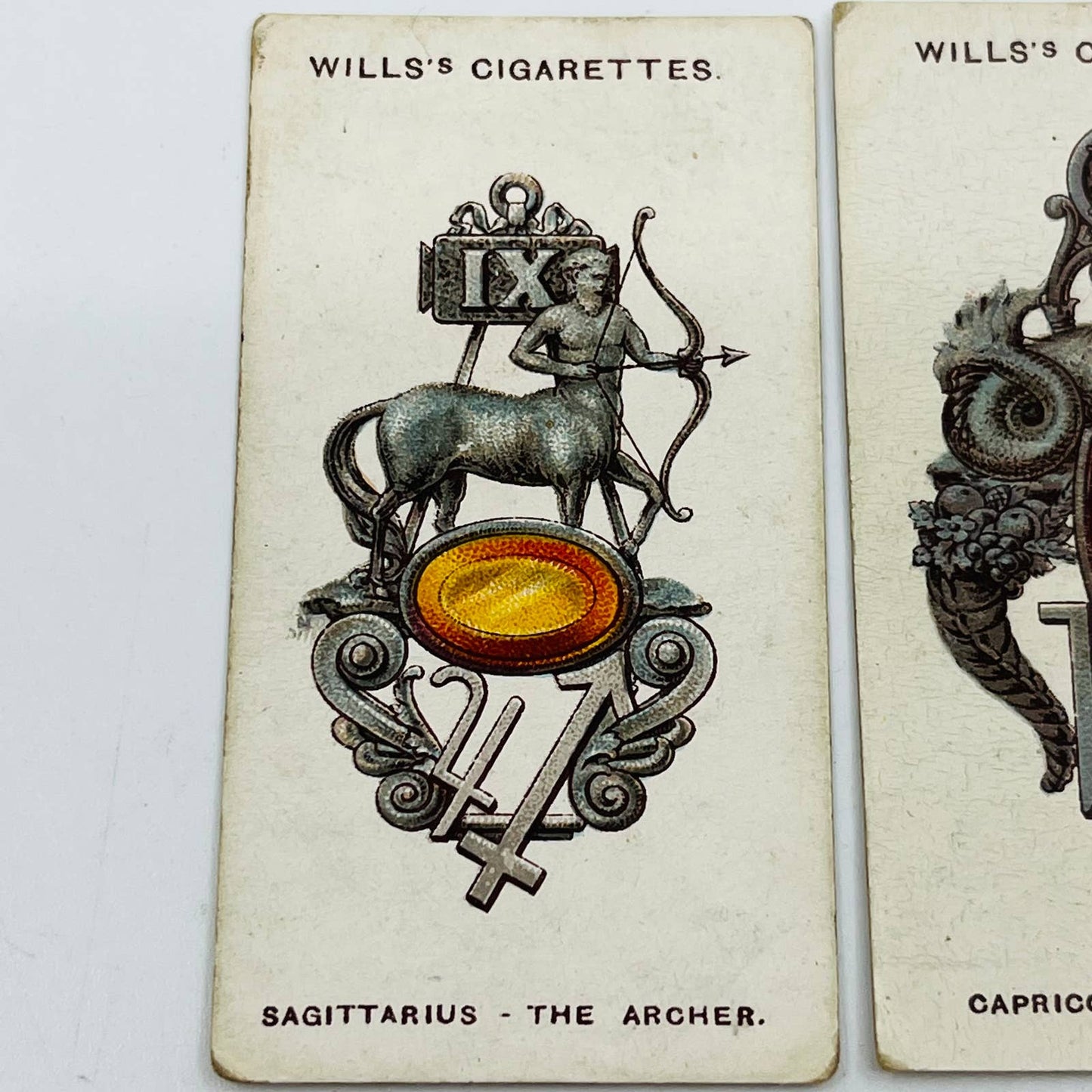 Will’s Cigarette Cards LUCKY CHARMS Lot of 7 Cards 2,3,4,5,6,9,10 EA2