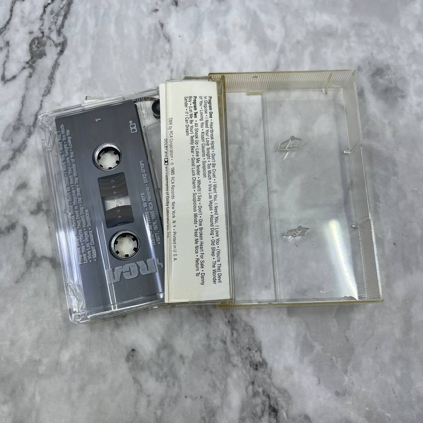 Elvis - 50 Years 50 Hits Cassette Tape TD9-65