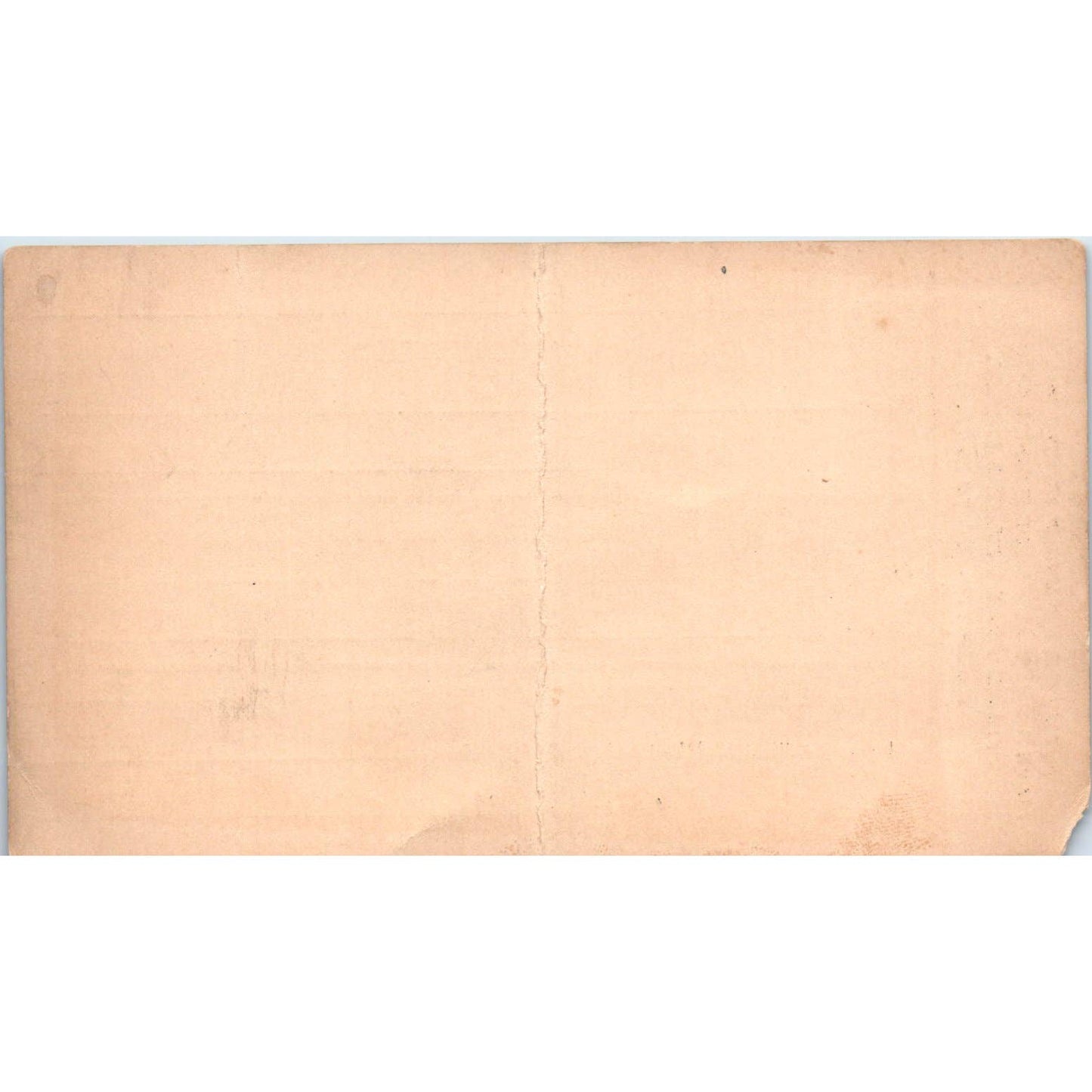 1881 Church Membership Card Kate Gould Ascension Church Atlantic City NJ SE4