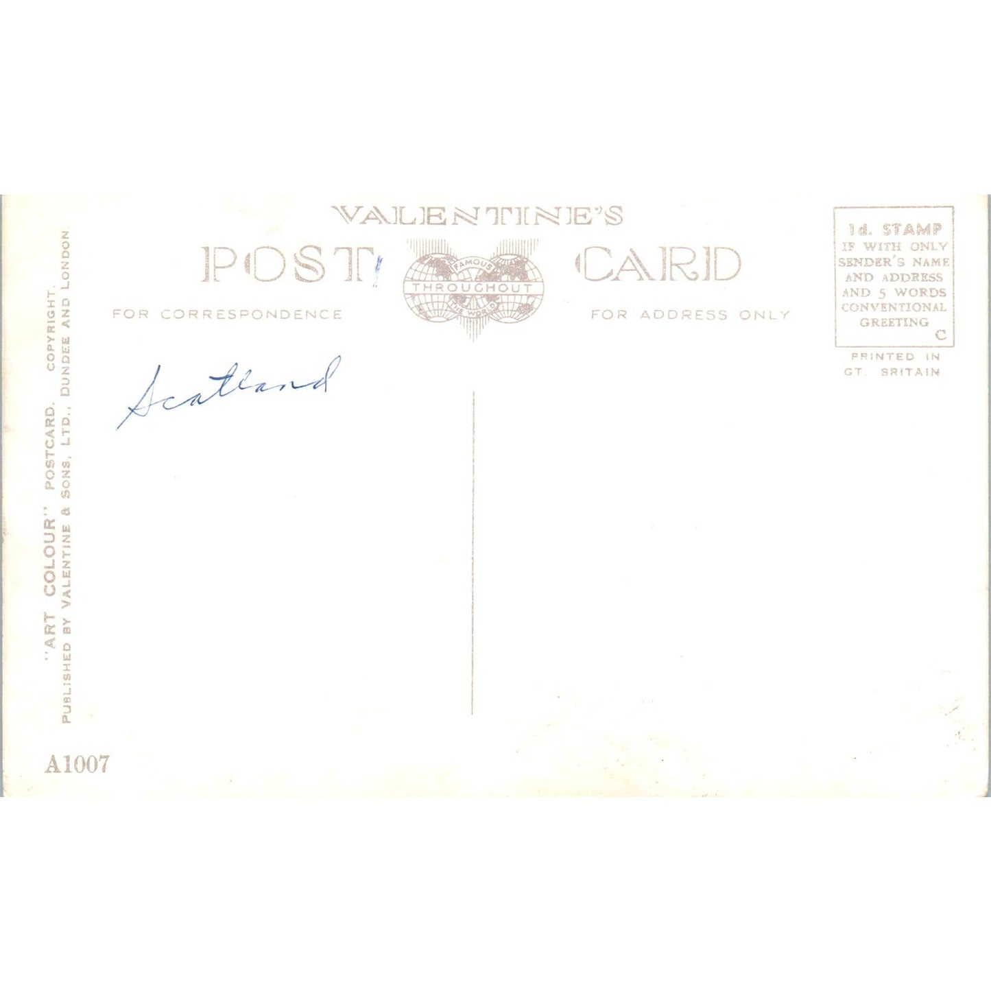 George Square Cenotaph & Municipal Bldg Glasgow Scotland - Postcard TJ9-P1